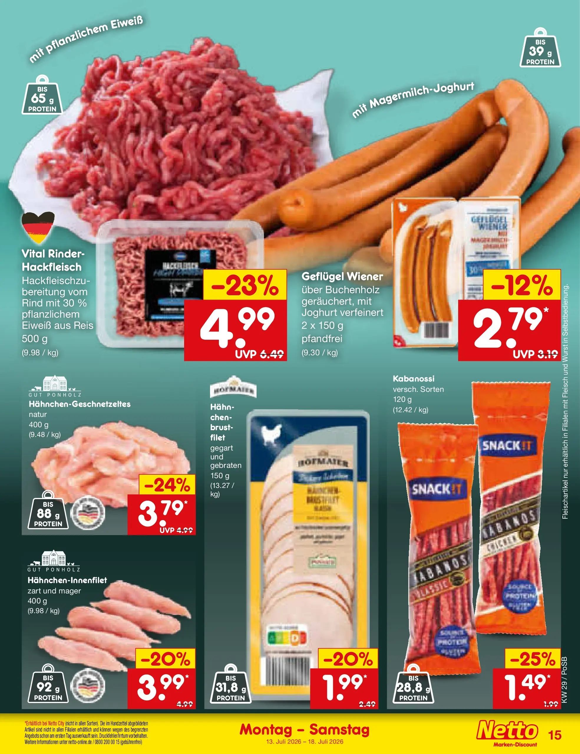 Netto Marken-Discount Prospekt Amberg (ab 13.07.2026) ยป Angebote | Seite: 32 | Produkte: Pils, Schweppes, Wasser, Krombacher Netto Marken-Discount Prospekt Amberg (ab 13.07.2026) ยป Angebote | Seite: 32 | Produkte: Pils, Schweppes, Wasser, Krombacher