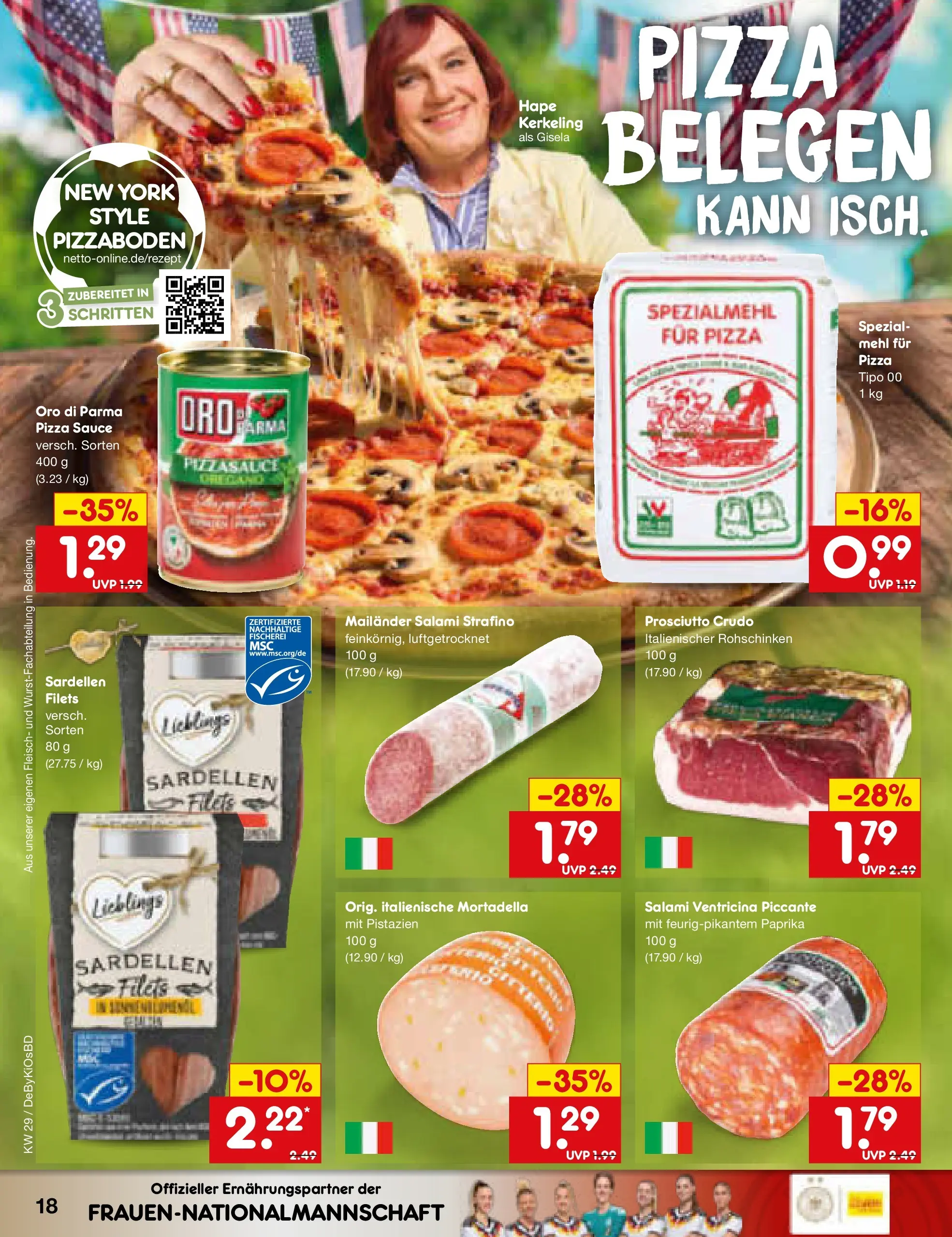 Netto Marken-Discount Prospekt Mistelbach (ab 13.07.2026) ยป Angebote | Seite: 24 | Produkte: Pistazien, Oro di parma, Pizza, Fleisch Netto Marken-Discount Prospekt Mistelbach (ab 13.07.2026) ยป Angebote | Seite: 24 | Produkte: Pistazien, Oro di parma, Pizza, Fleisch