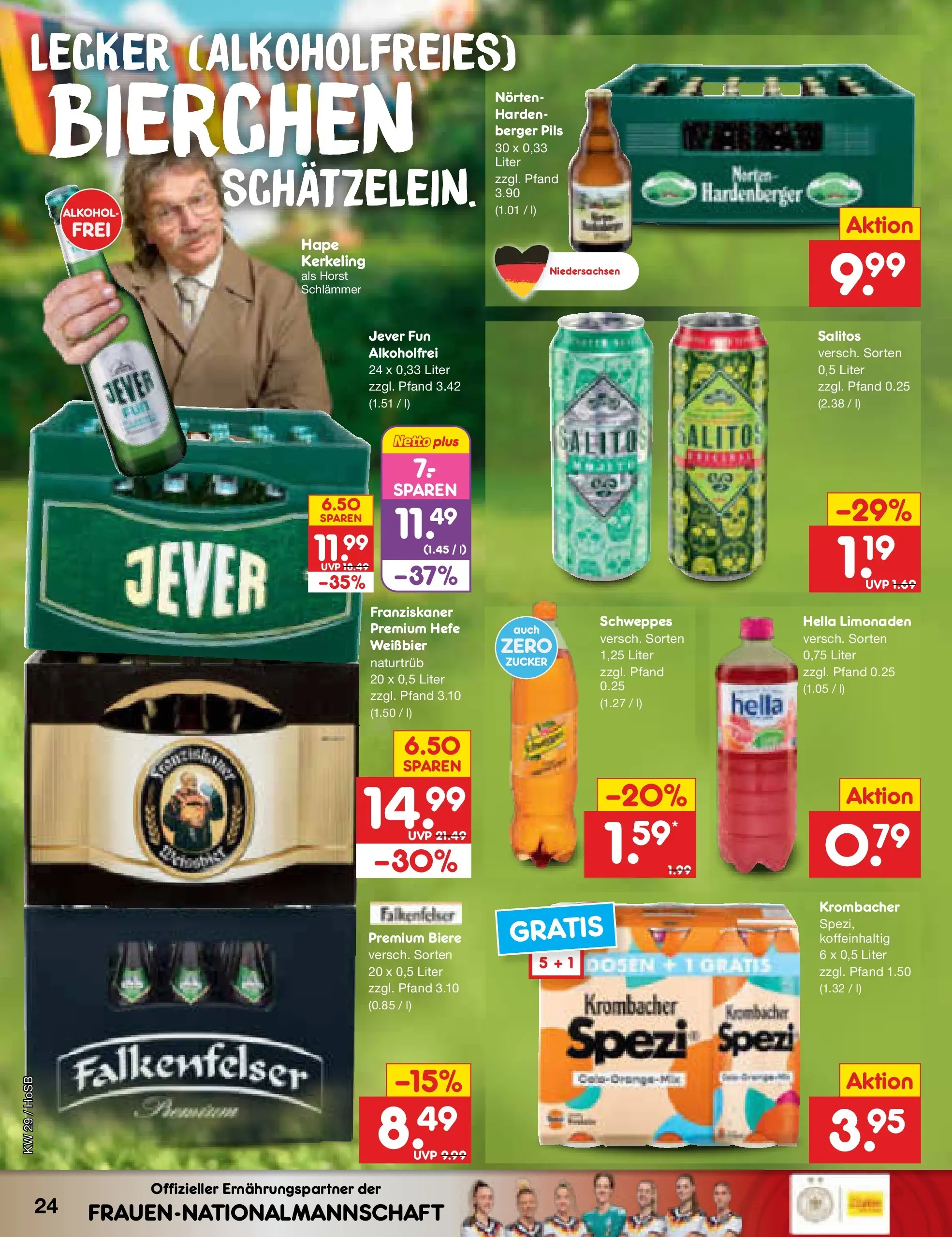 Netto Marken-Discount Prospekt Hannover (ab 13.07.2026) ยป Angebote | Seite: 32 | Produkte: Franziskaner, Pils, Schweppes, Hella Netto Marken-Discount Prospekt Hannover (ab 13.07.2026) ยป Angebote | Seite: 32 | Produkte: Franziskaner, Pils, Schweppes, Hella