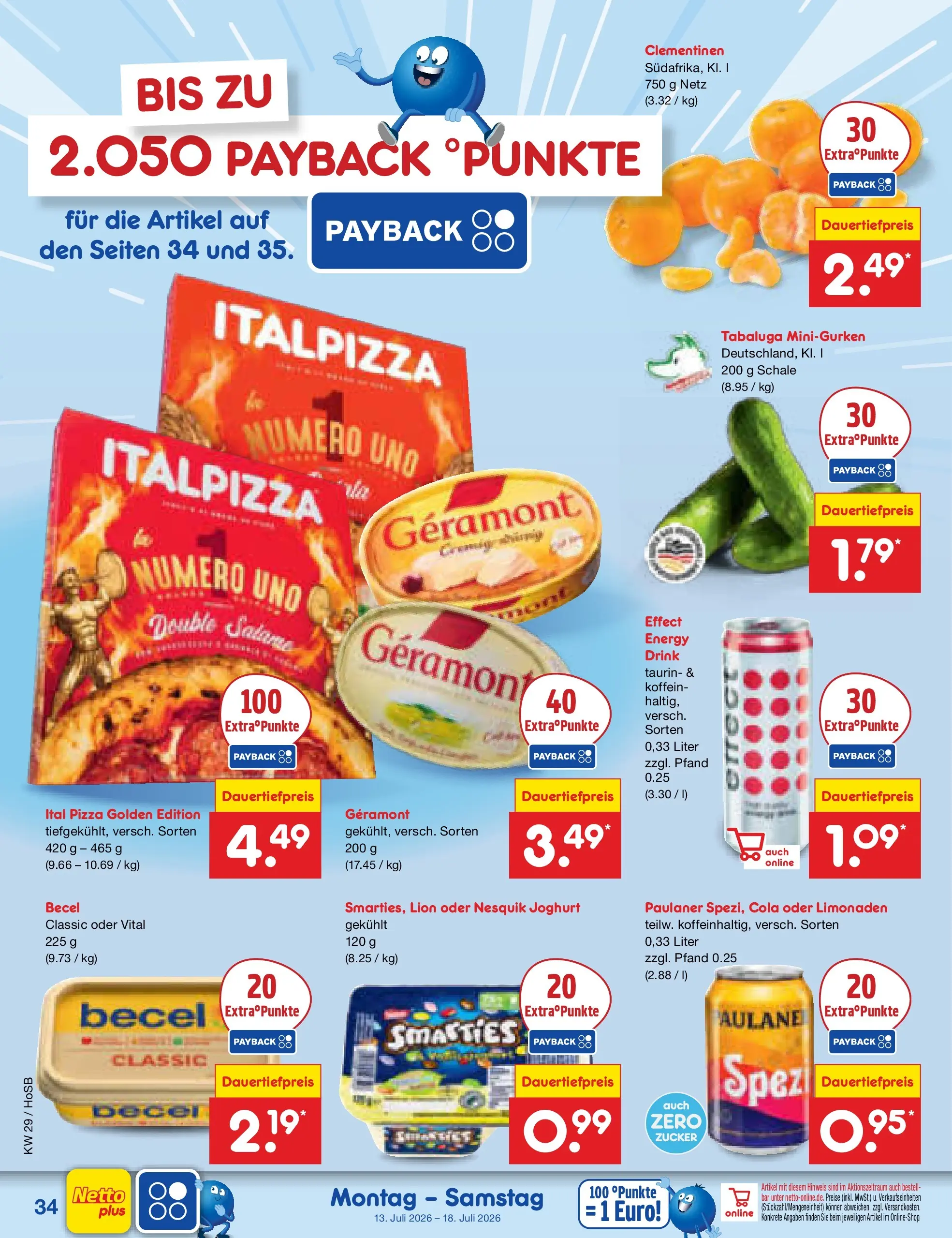 Netto Marken-Discount Prospekt Hannover (ab 13.07.2026) ยป Angebote | Seite: 50 | Produkte: Geramont, Cola, Zucker, Paulaner Netto Marken-Discount Prospekt Hannover (ab 13.07.2026) ยป Angebote | Seite: 50 | Produkte: Geramont, Cola, Zucker, Paulaner