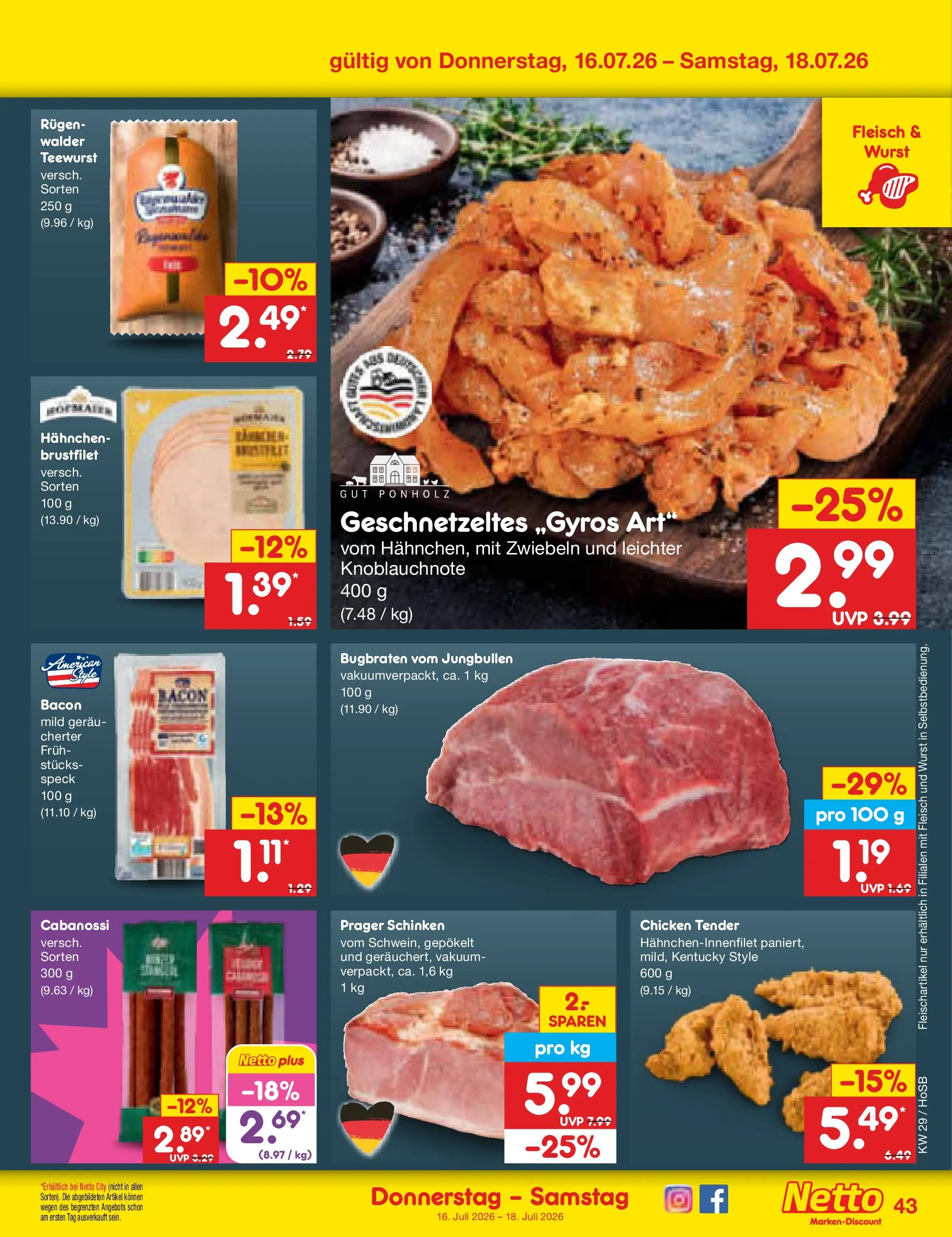 Netto Marken-Discount Prospekt Hannover (ab 13.07.2026) ยป Angebote | Seite: 61 | Produkte: Zwiebeln, Wurst, Schinken, Fleisch Netto Marken-Discount Prospekt Hannover (ab 13.07.2026) ยป Angebote | Seite: 61 | Produkte: Zwiebeln, Wurst, Schinken, Fleisch