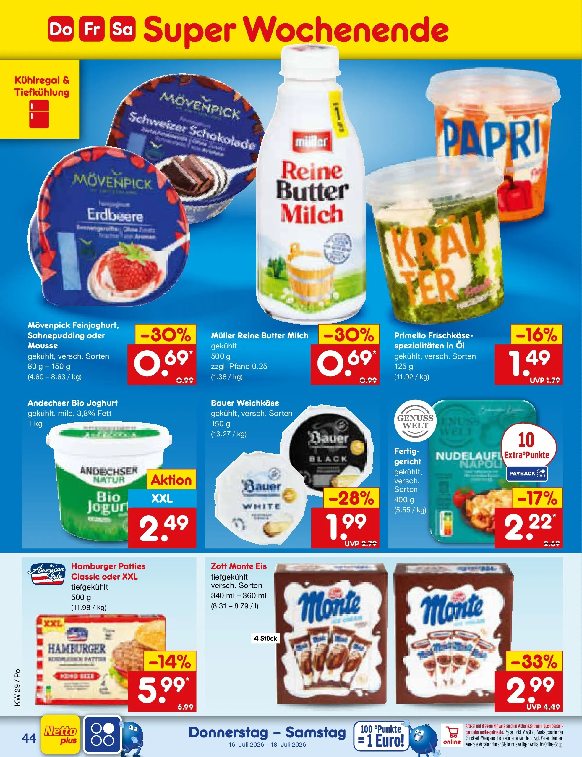 Netto Marken-Discount Prospekt Selb (ab 13.07.2026) ยป Angebote | Seite: 64 | Produkte: Milch, Joghurt, Eis, Frischkase Netto Marken-Discount Prospekt Selb (ab 13.07.2026) ยป Angebote | Seite: 64 | Produkte: Milch, Joghurt, Eis, Frischkase