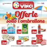 Supermercati Vinci Offerte sotto l'ombrellone - al 19.07.2026