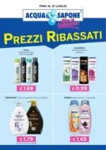 Acqua & Sapone SRL Societ&agrave; Consortile Prezzi ribassati - al 31.07.2026