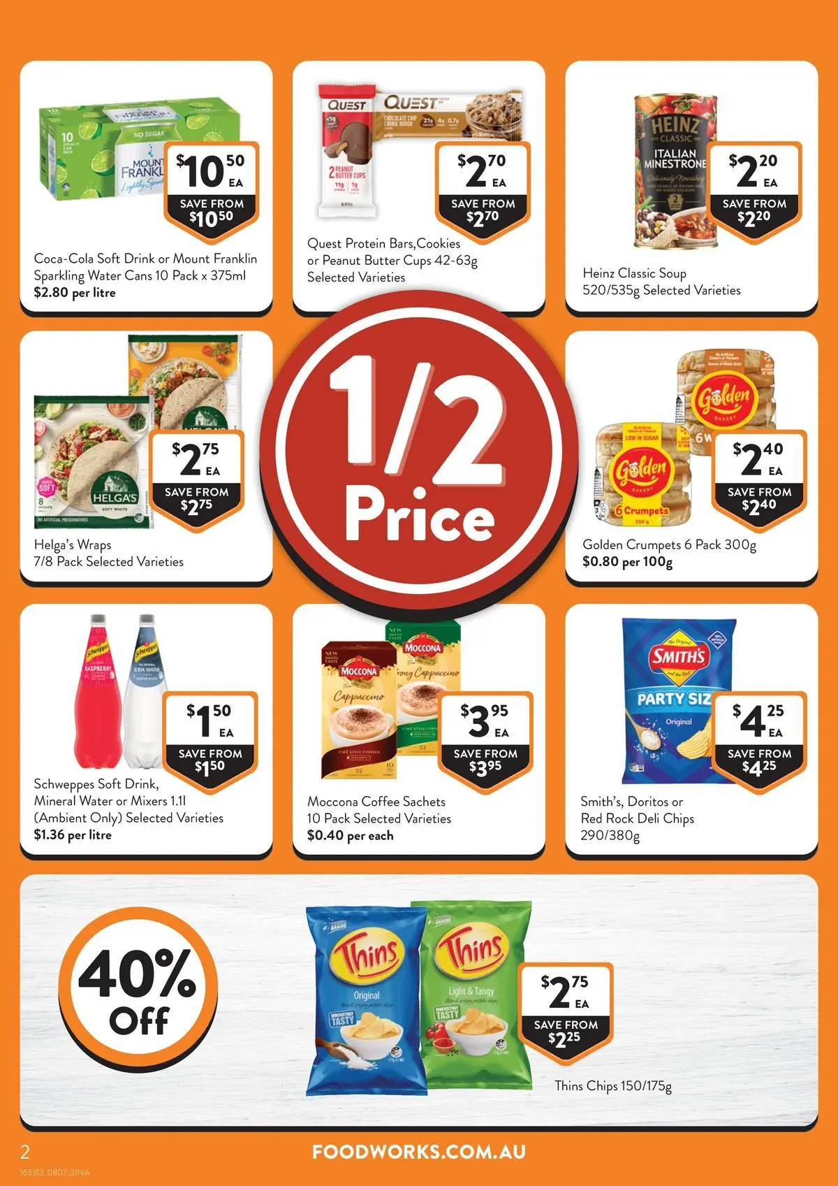 Deals - Supermarket - 07/07/2026 > weekly / monthly specials | Page: 2 | Products: Cups, Coffee, Soup, Raspberry