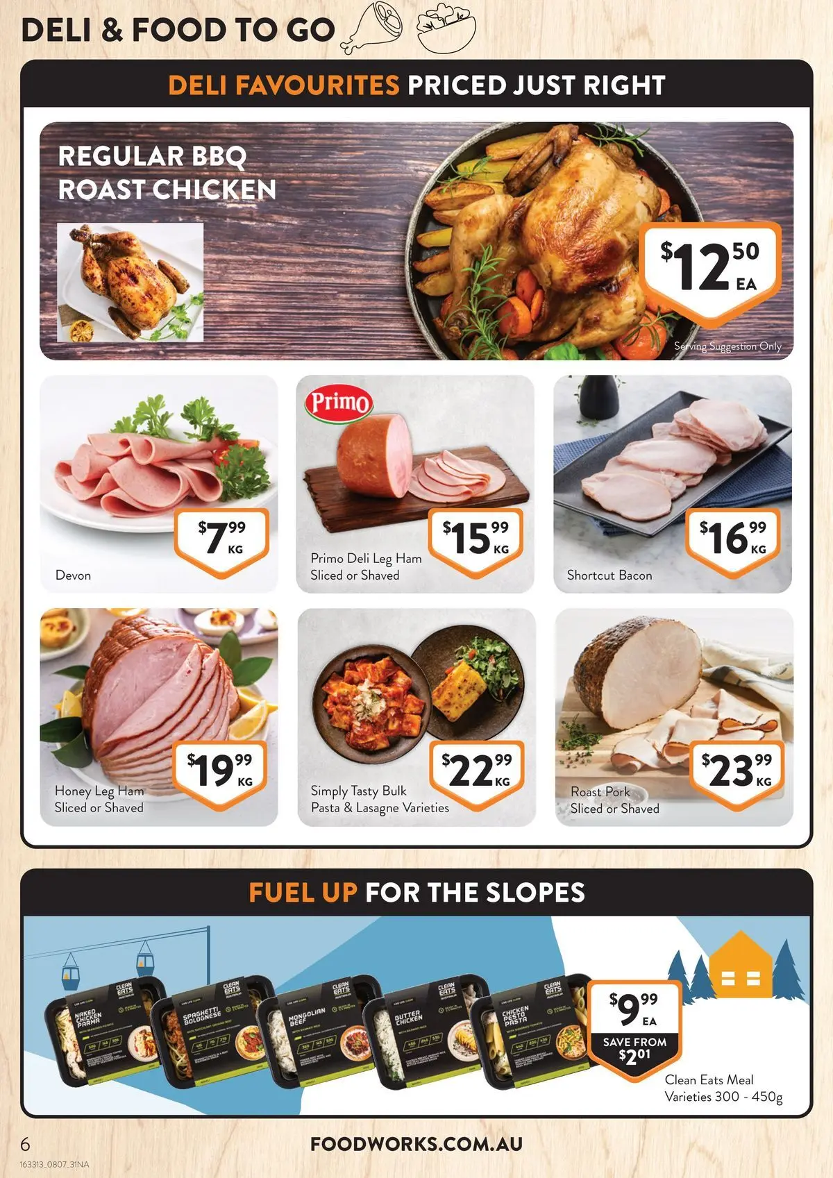 Deals - Supermarket - 07/07/2026 > weekly / monthly specials | Page: 6 | Products: Honey, Chicken, Beef, Pasta