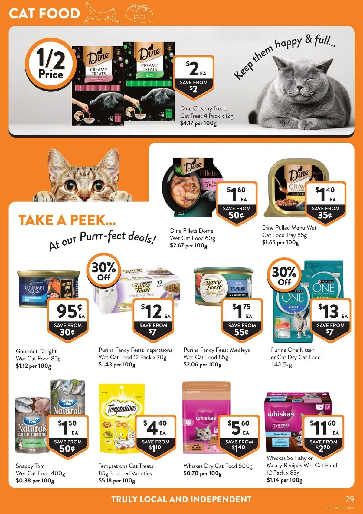 Deals - Supermarket - 07/07/2026 > weekly / monthly specials | Page: 29 | Products: Lamb, Rice, Fish, Beef