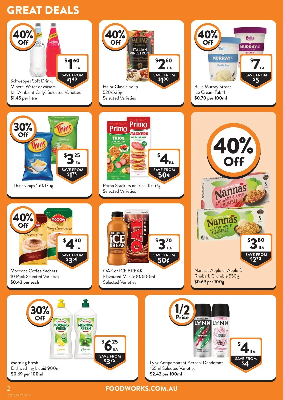 Deals - Local - 07/07/2026 > weekly / monthly specials | Page: 2 | Products: Light, Antiperspirant, Soup, Raspberry