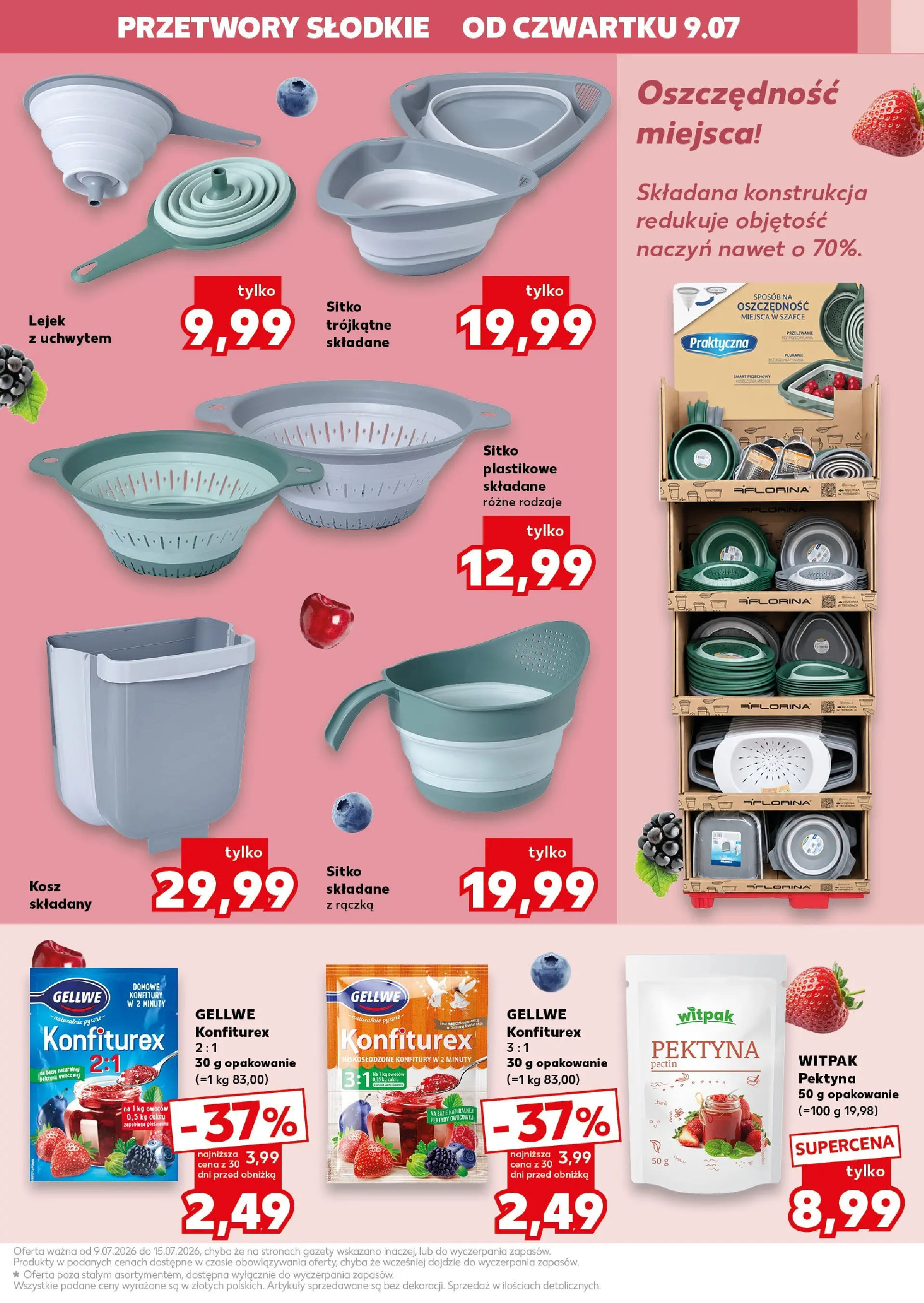Kaufland gazetka - Gotowanie od 09.07.2026 - od jutra PDF | Strona: 9 | Produkty: Kosz