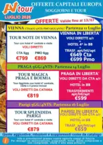 Av Tour OFFERTE Valide fino al 13/07 - al 16.07.2026