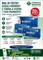 Farmacia Saggio 20% di sconto - al 12.07.2026