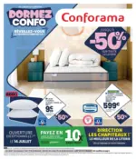 Conforama Dormez Confo - au 03.08.2026