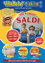 Giokids Dal 4 luglio saldi - al 31.07.2026