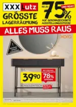XXXLutz Gr&ouml;&szlig;te Lagerr&auml;umung - bis 18.07.2026
