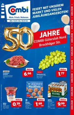 Combi Prospekt Gütersloh Nord ab 13.07.2026 gültig