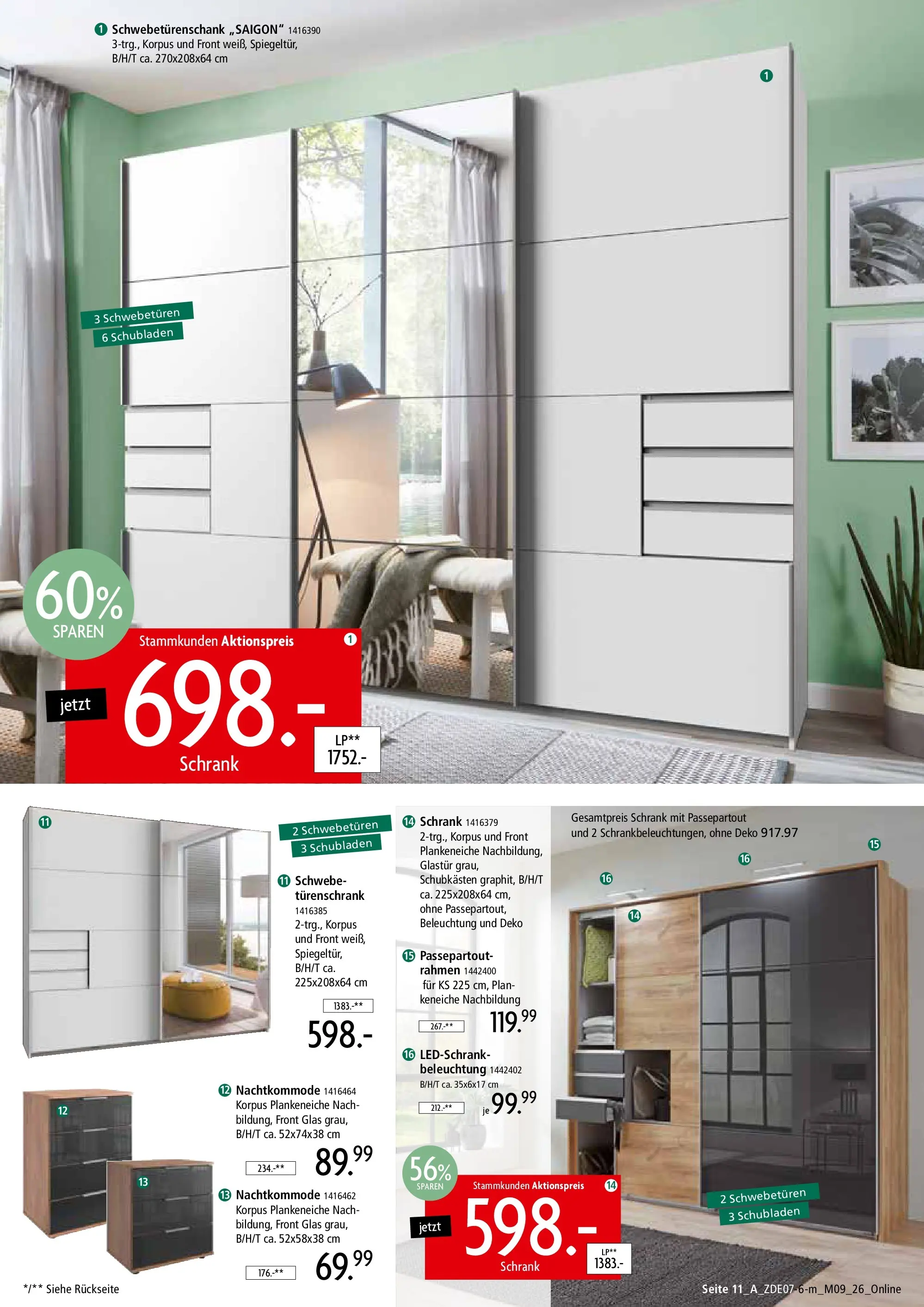 Zurbrüggen - Zurbrüggen: Mitnahme Möbel (ab 10.07.2026) zum Blättern | Seite: 17 | Produkte: Schrank