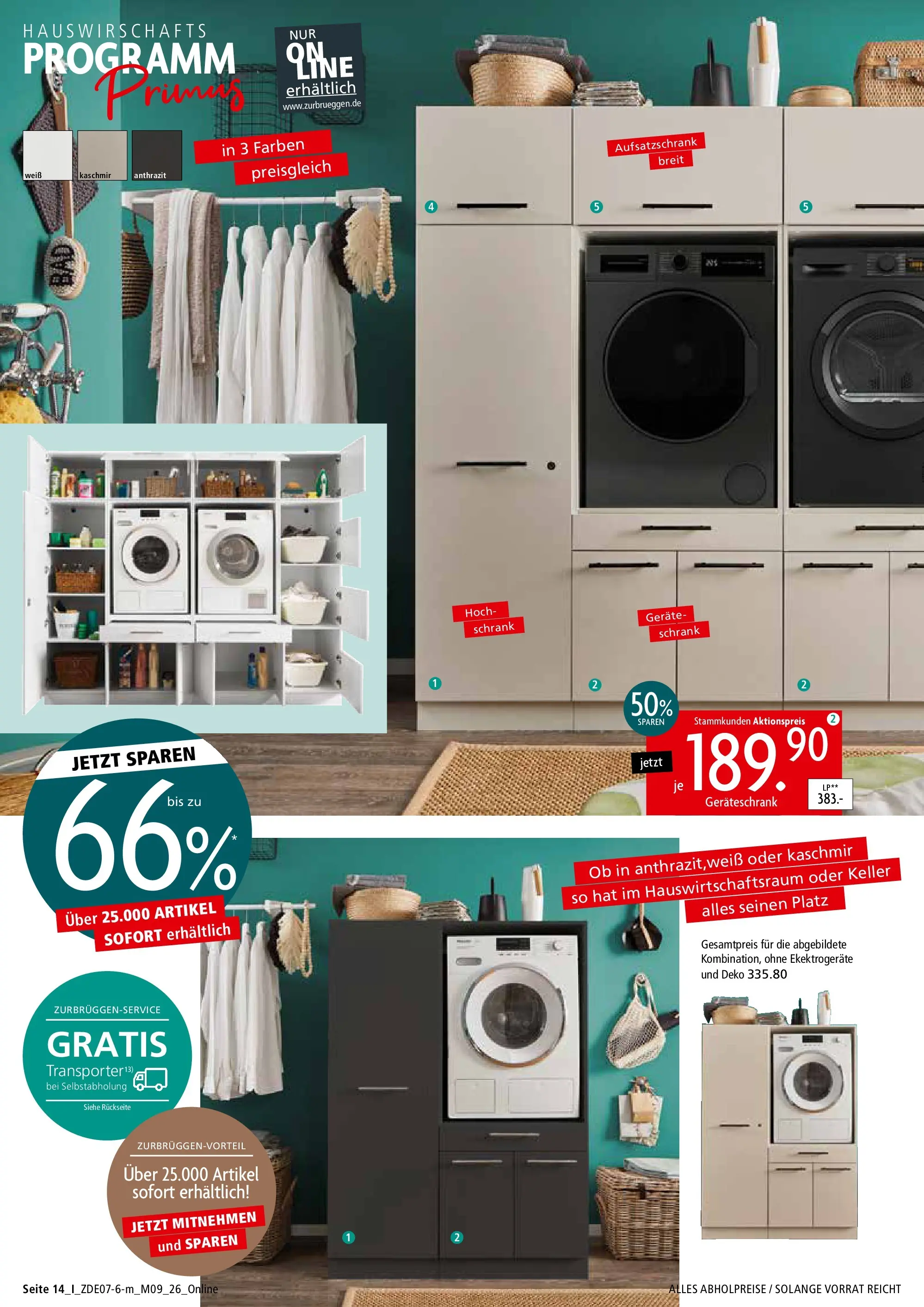 Zurbrüggen - Zurbrüggen: Mitnahme Möbel (ab 10.07.2026) zum Blättern | Seite: 42 | Produkte: Schrank