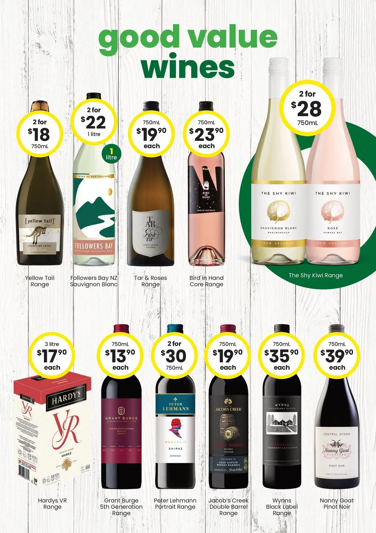 The Bottle-O - Good Shout! QLD SS 13/07 - 12/07/2026 > weekly / monthly specials | Page: 3 | Products: Wine, Scotch
