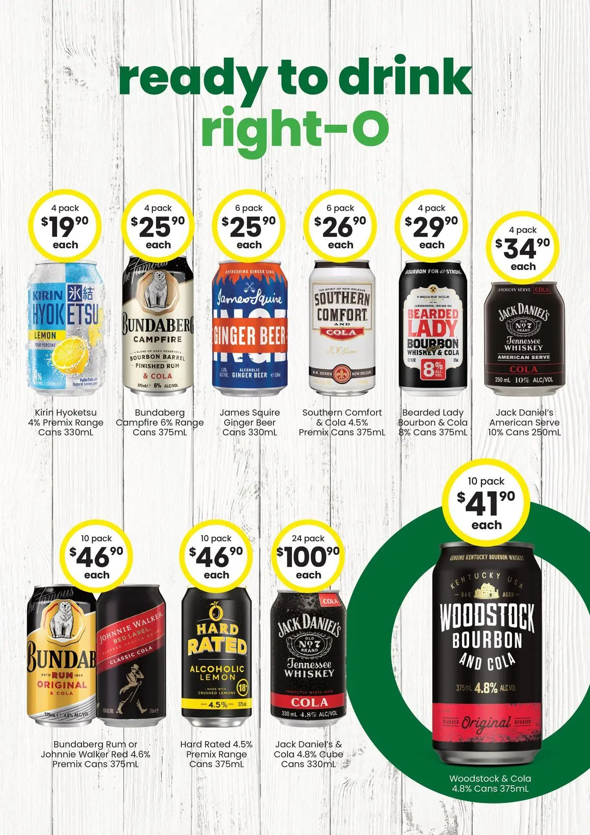 The Bottle-O - Good Shout! QLD SS 13/07 - 12/07/2026 > weekly / monthly specials | Page: 5 | Products: Beer, Whiskey, Rum, Lemon