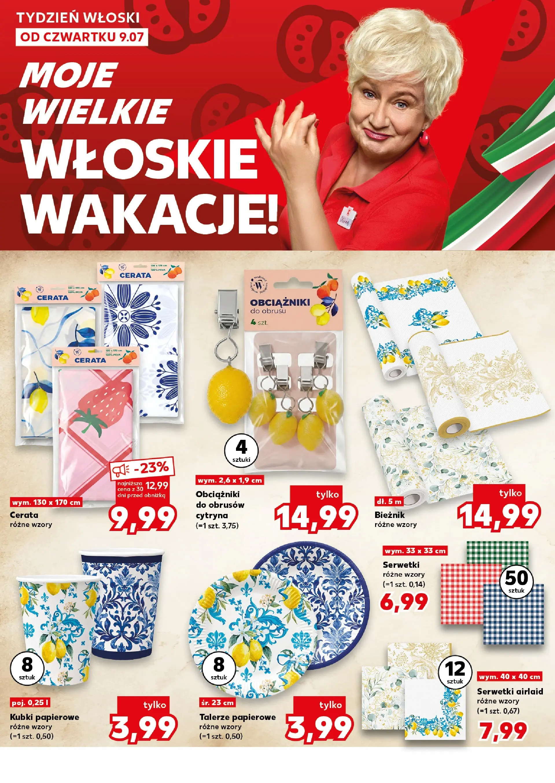 Kaufland gazetka - Złap Okazje od 09.07.2026 - od jutra PDF | Strona: 4 | Produkty: Cytryna, Talerze