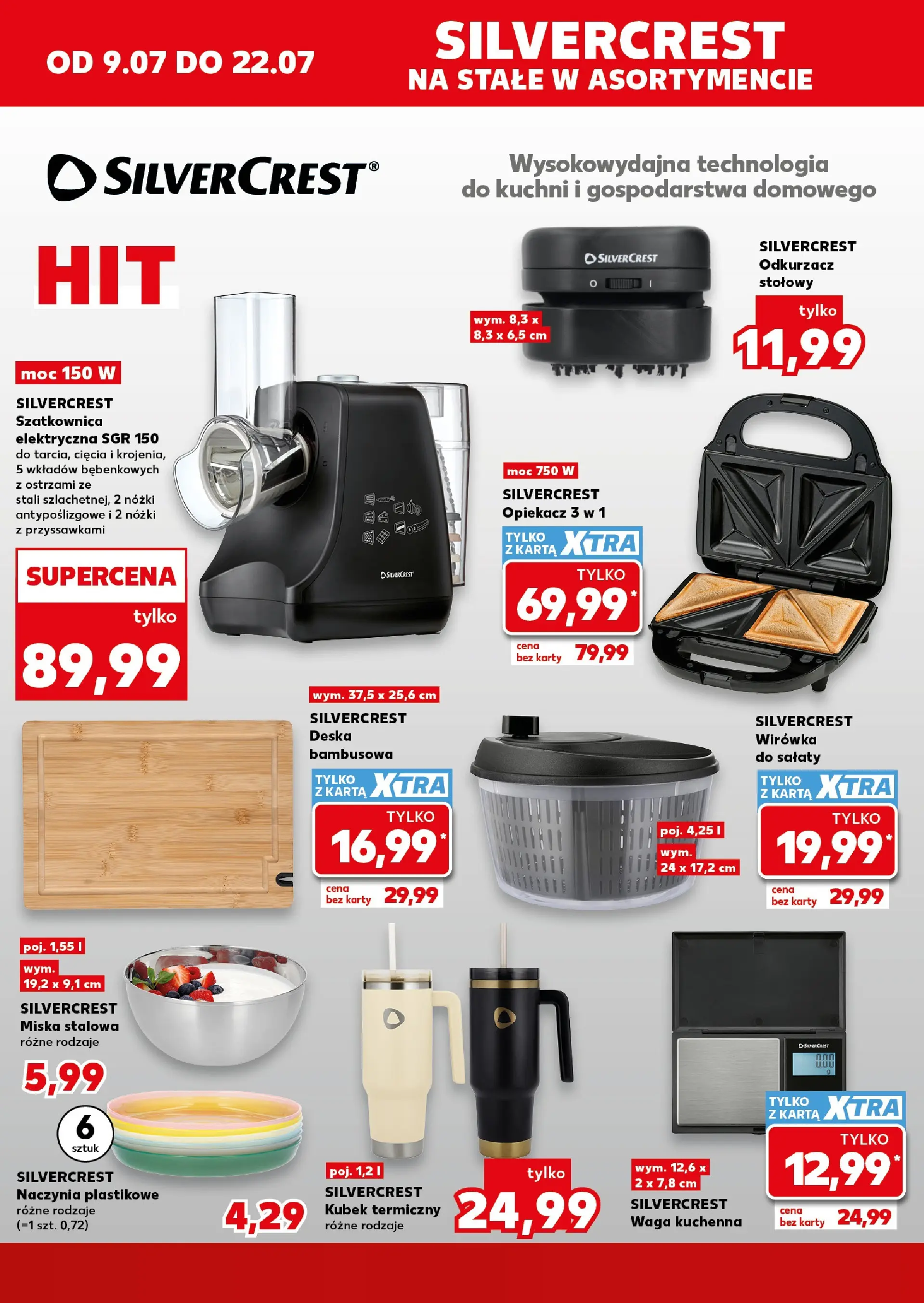Kaufland gazetka - Złap Okazje od 09.07.2026 - od jutra PDF | Strona: 16 | Produkty: Karta, Odkurzacz, Cleaner, Opiekacz