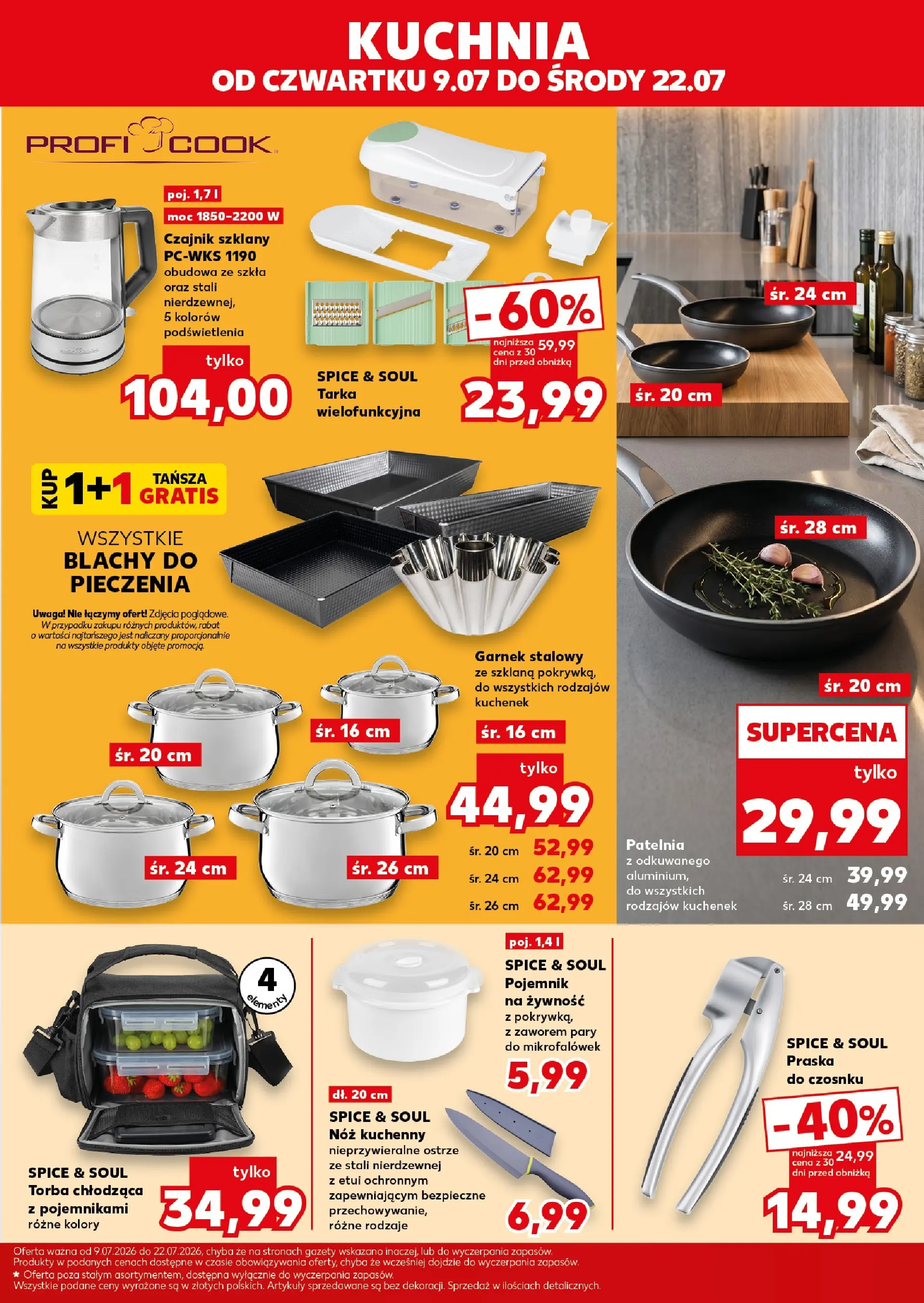 Kaufland gazetka - Złap Okazje od 09.07.2026 - od jutra PDF | Strona: 17 | Produkty: Torba, Garnek, Garnki, Patelnia