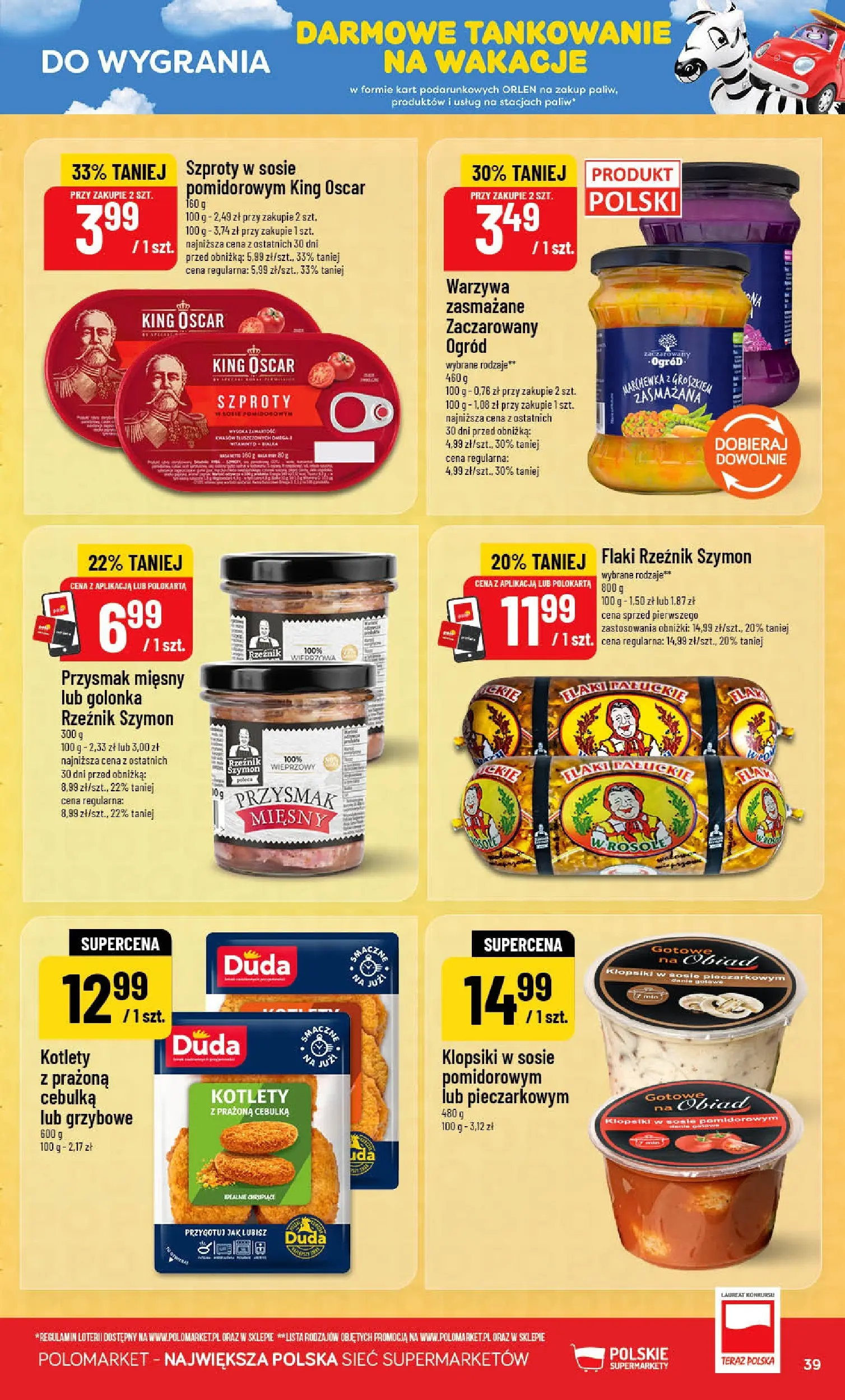 Nowa POLOmarket gazetka od jutra (08.07.2026) | Strona: 39 | Produkty: Klopsiki, Marchewka, Kotlety, Warzywa Nowa POLOmarket gazetka od jutra 08.07.2026 | Strona: 39 | Produkty: Klopsiki, Marchewka, Kotlety, Warzywa