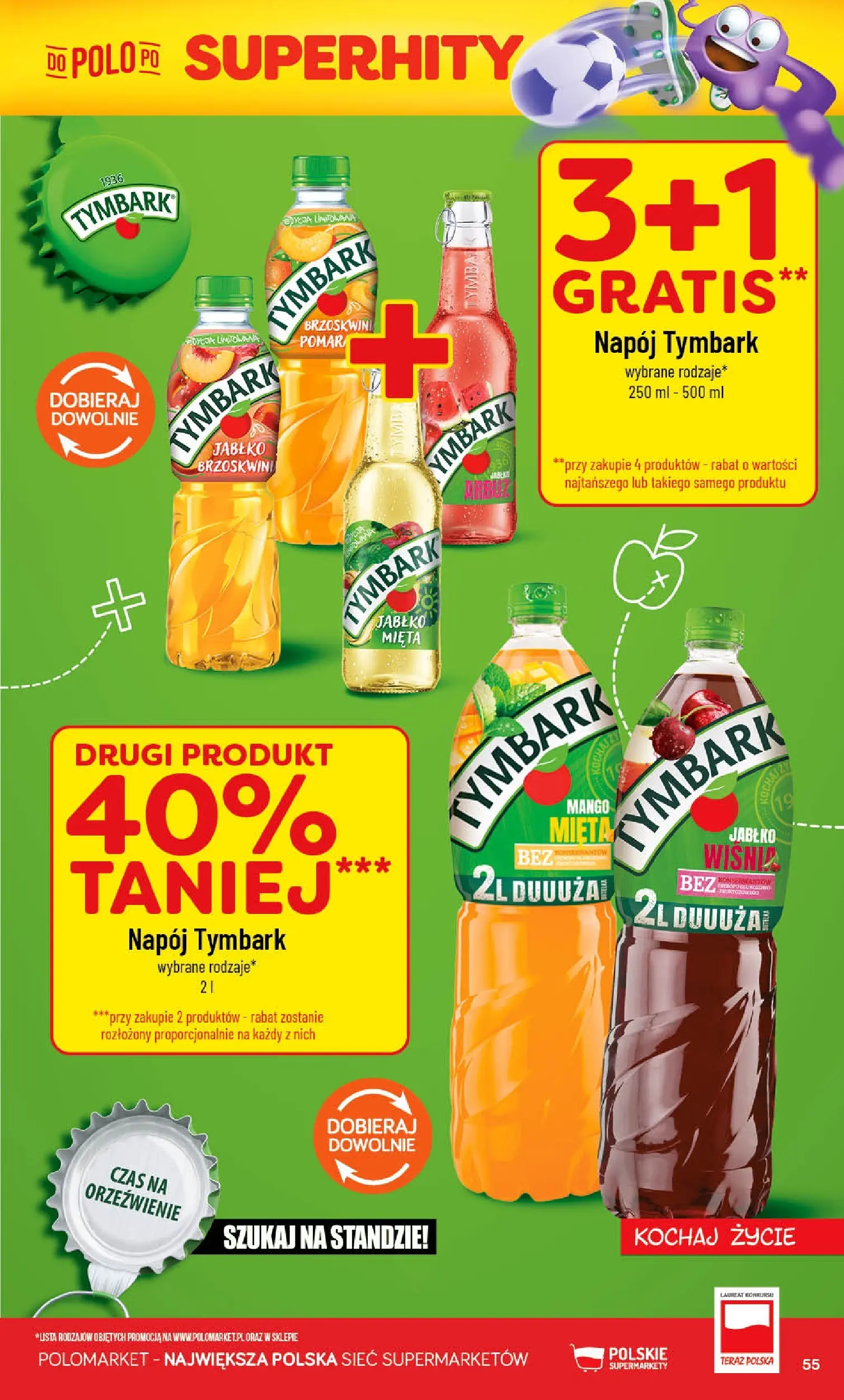 Nowa POLOmarket gazetka od jutra (08.07.2026) | Strona: 55 | Produkty: Mango, Arbuz, Mięta Nowa POLOmarket gazetka od jutra 08.07.2026 | Strona: 55 | Produkty: Mango, Arbuz, Mięta