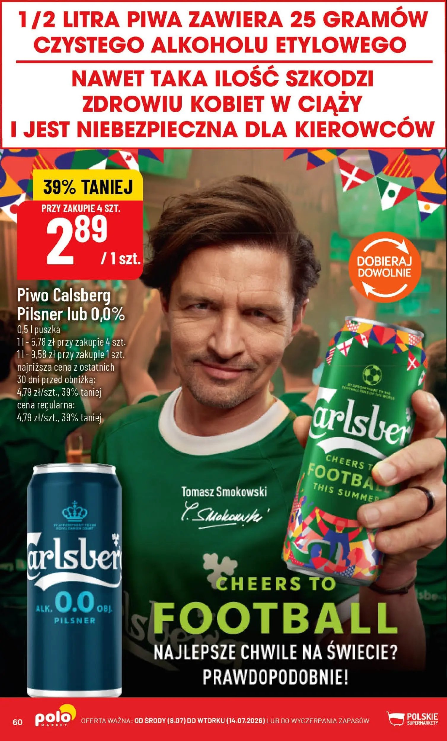 Nowa POLOmarket gazetka od jutra (08.07.2026) | Strona: 60 | Produkty: Piwo Nowa POLOmarket gazetka od jutra 08.07.2026 | Strona: 60 | Produkty: Piwo