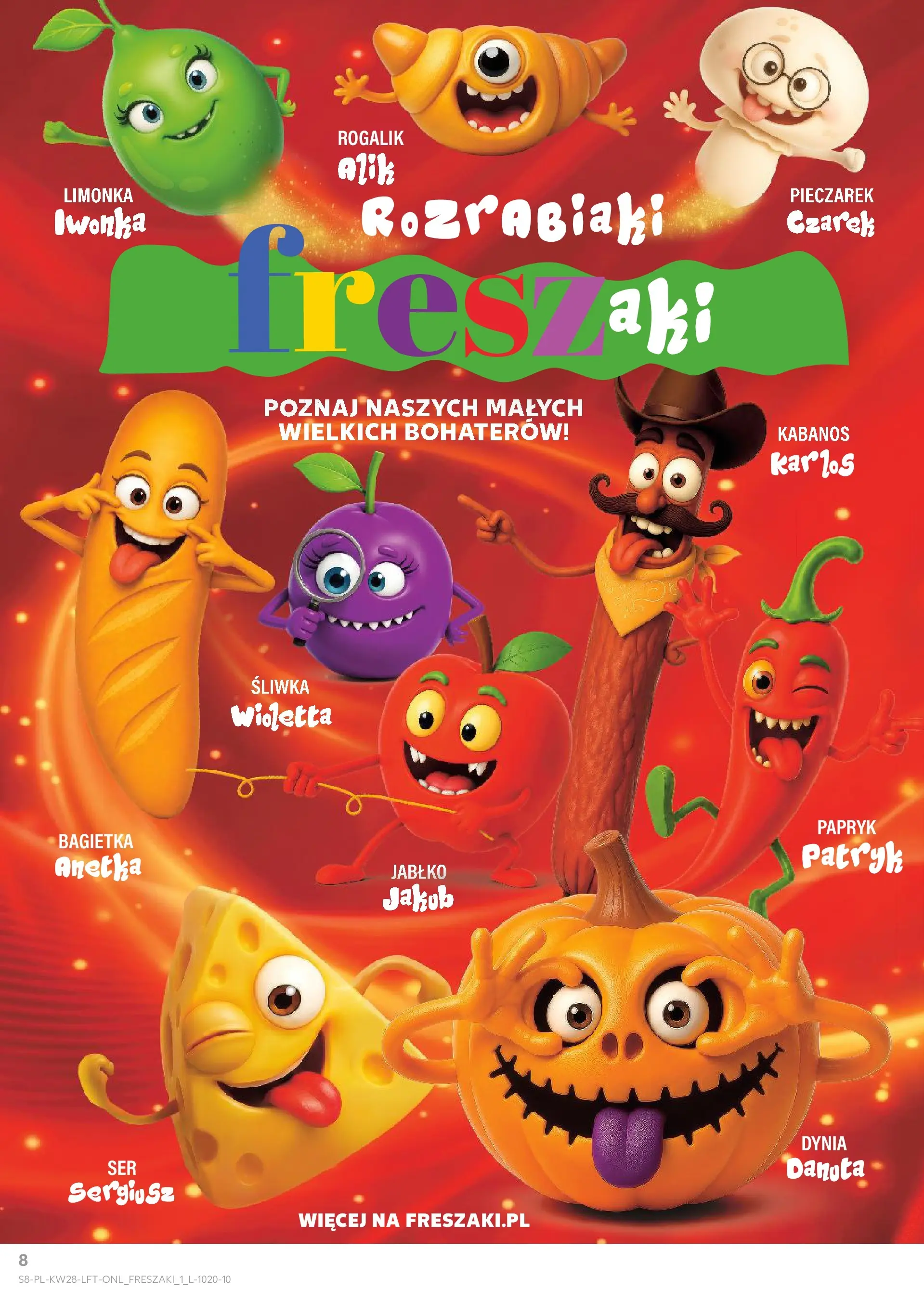 Kaufland gazetka (09.07.2026) - od jutra | Strona: 8 | Produkty: Chili, Limonka, Bagietka, Ser Kaufland gazetka od 09.07.2026 - od jutra PDF | Strona: 8 | Produkty: Chili, Limonka, Bagietka, Ser
