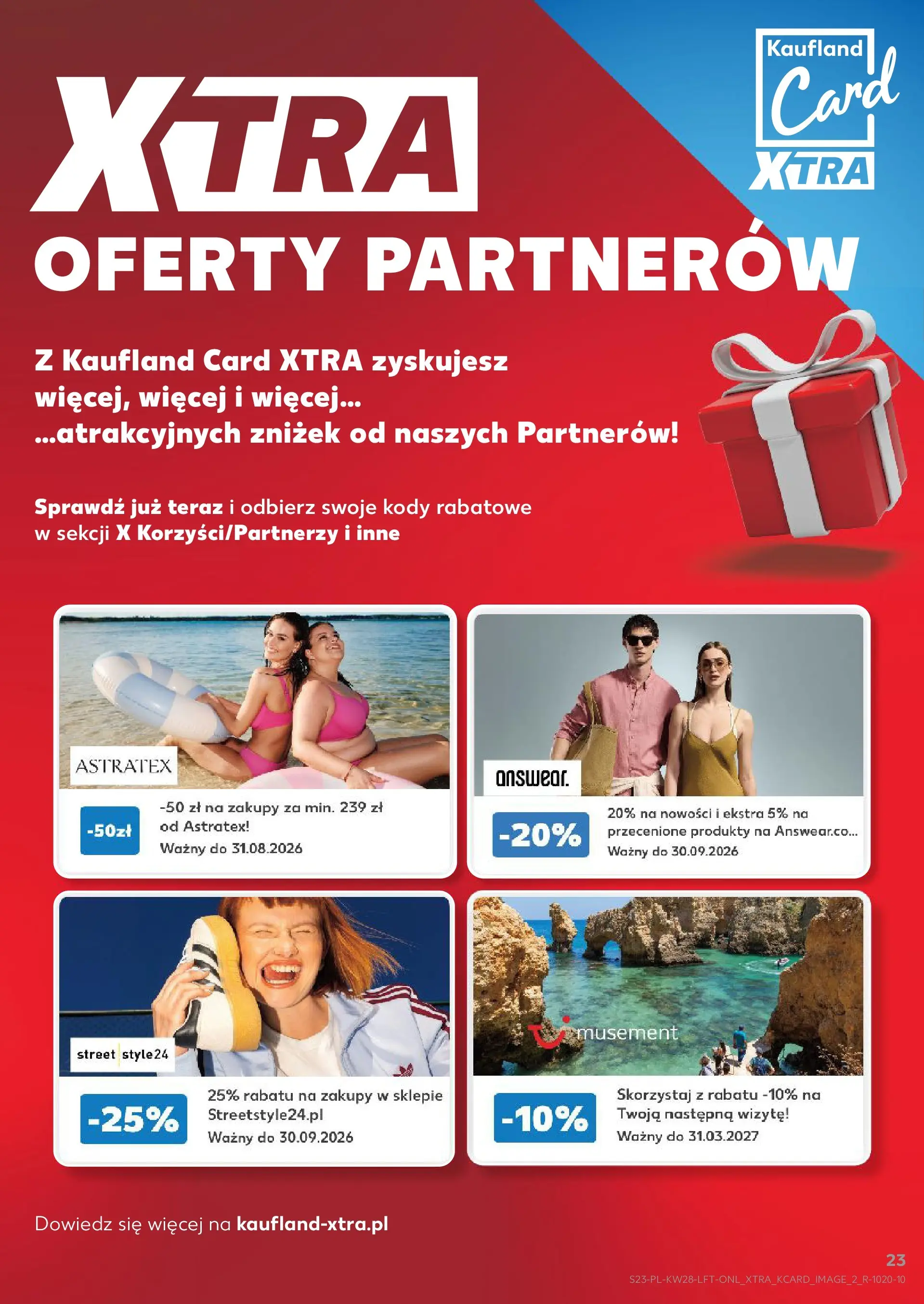 Kaufland gazetka (09.07.2026) - od jutra | Strona: 23 Kaufland gazetka od 09.07.2026 - od jutra PDF | Strona: 23