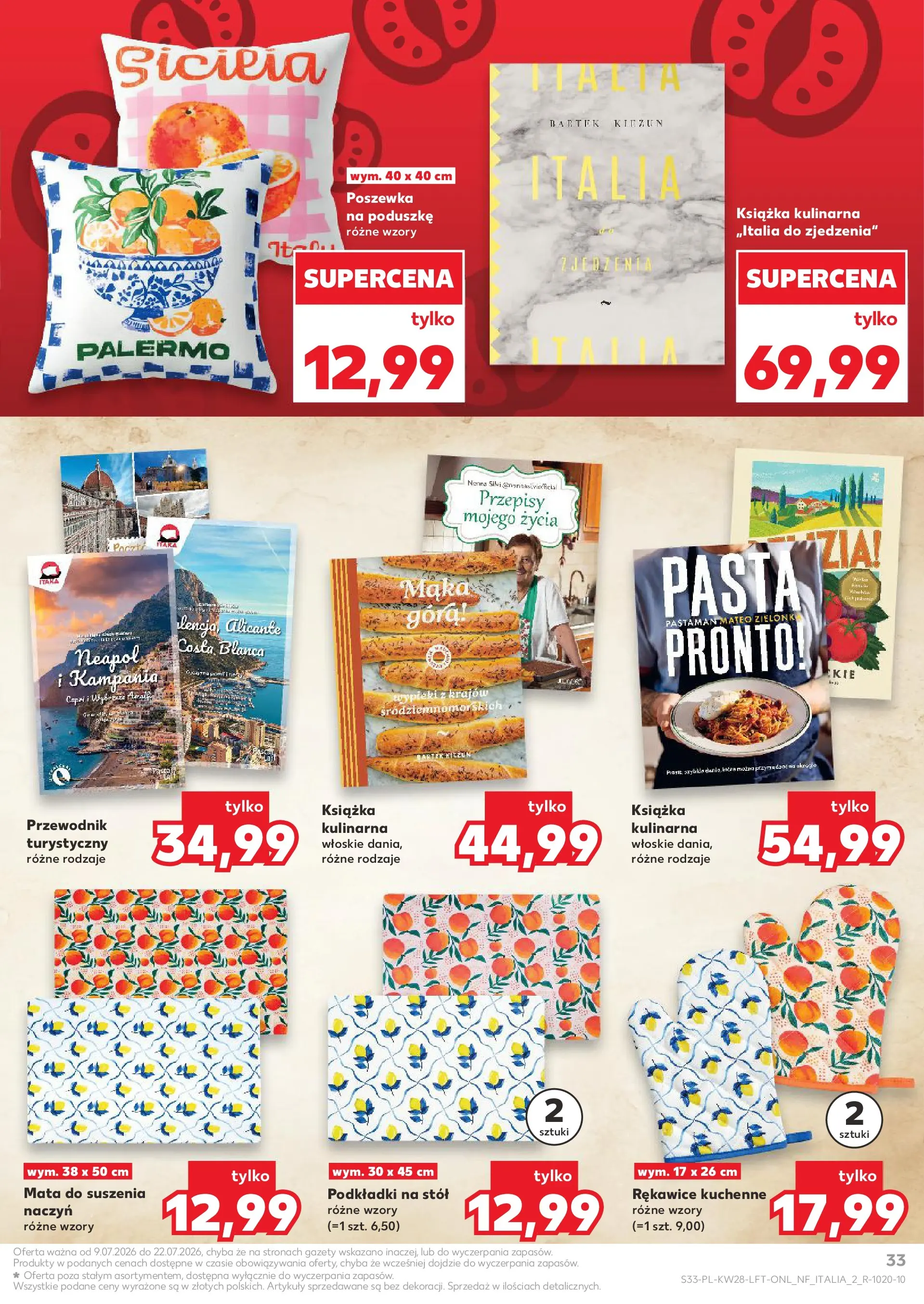 Kaufland gazetka (09.07.2026) - od jutra | Strona: 33 | Produkty: Stół Kaufland gazetka od 09.07.2026 - od jutra PDF | Strona: 33 | Produkty: Stół