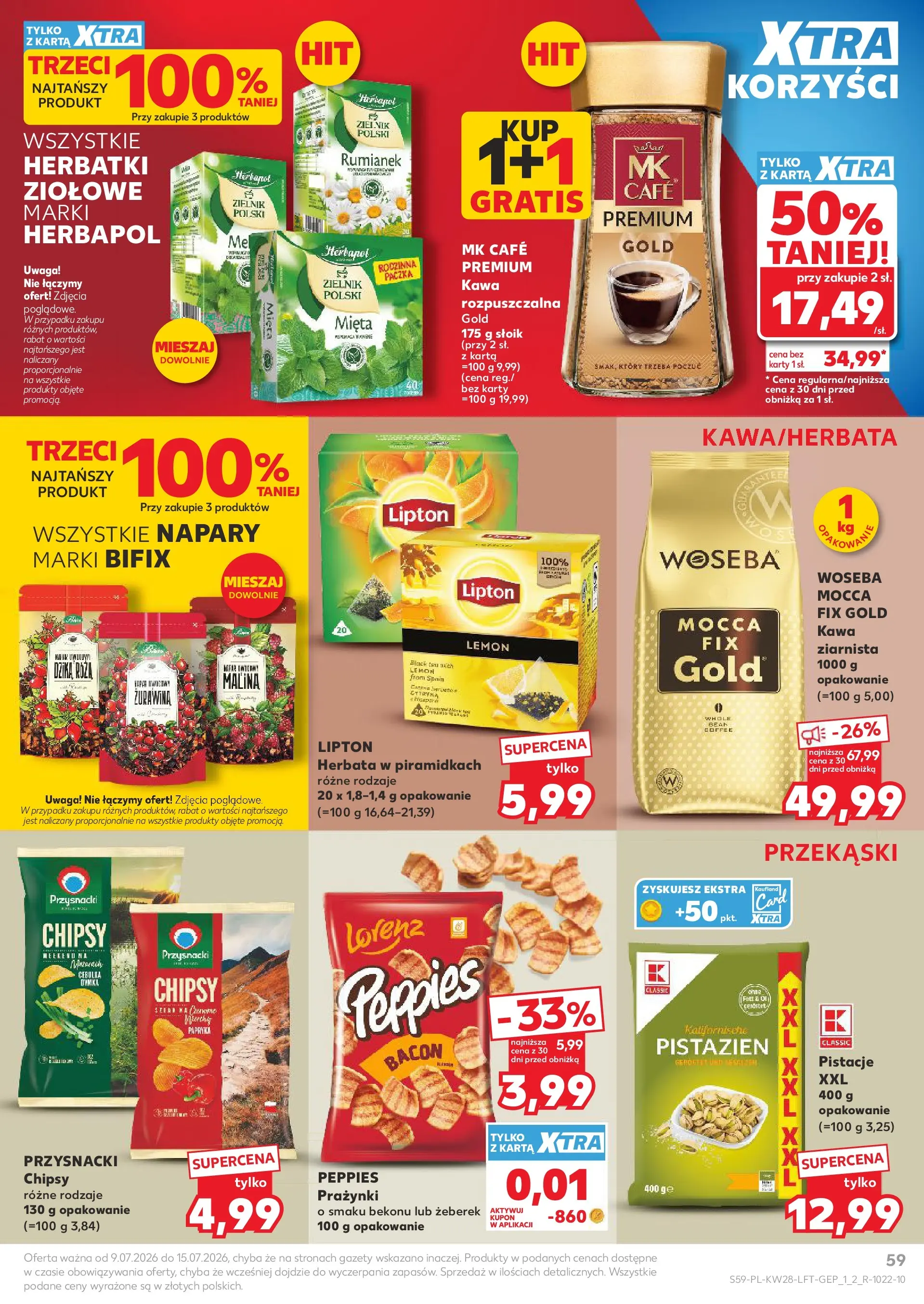 Kaufland gazetka (09.07.2026) - od jutra | Strona: 59 | Produkty: Cytryna, Kawa ziarnista, Mięta, Żurawina Kaufland gazetka od 09.07.2026 - od jutra PDF | Strona: 59 | Produkty: Cytryna, Kawa ziarnista, Mięta, Żurawina