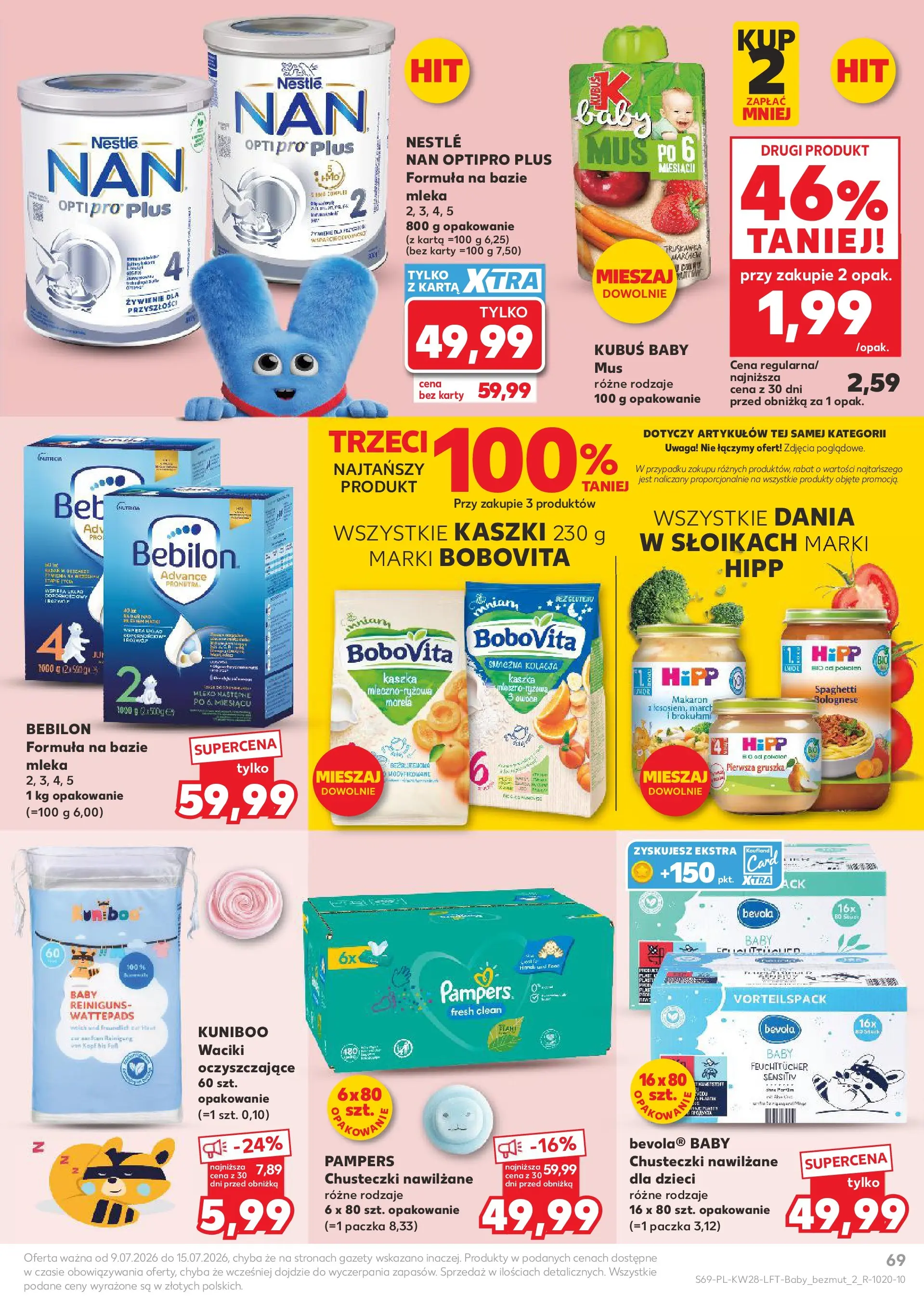 Kaufland gazetka (09.07.2026) - od jutra | Strona: 69 | Produkty: Karta, Gruszka, Mleka, Por Kaufland gazetka od 09.07.2026 - od jutra PDF | Strona: 69 | Produkty: Karta, Gruszka, Mleka, Por