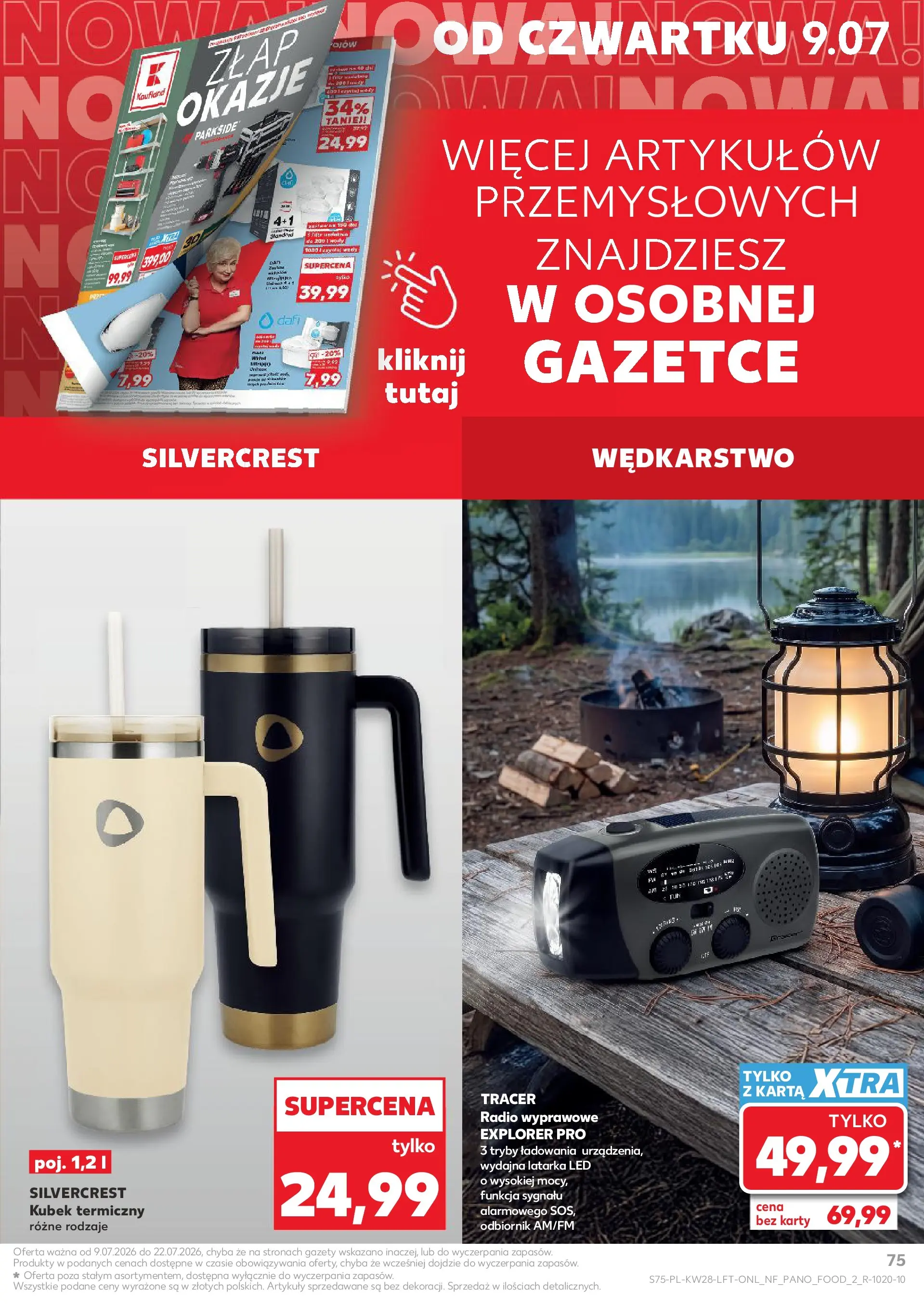 Kaufland gazetka (09.07.2026) - od jutra | Strona: 75 | Produkty: Radio Kaufland gazetka od 09.07.2026 - od jutra PDF | Strona: 75 | Produkty: Radio