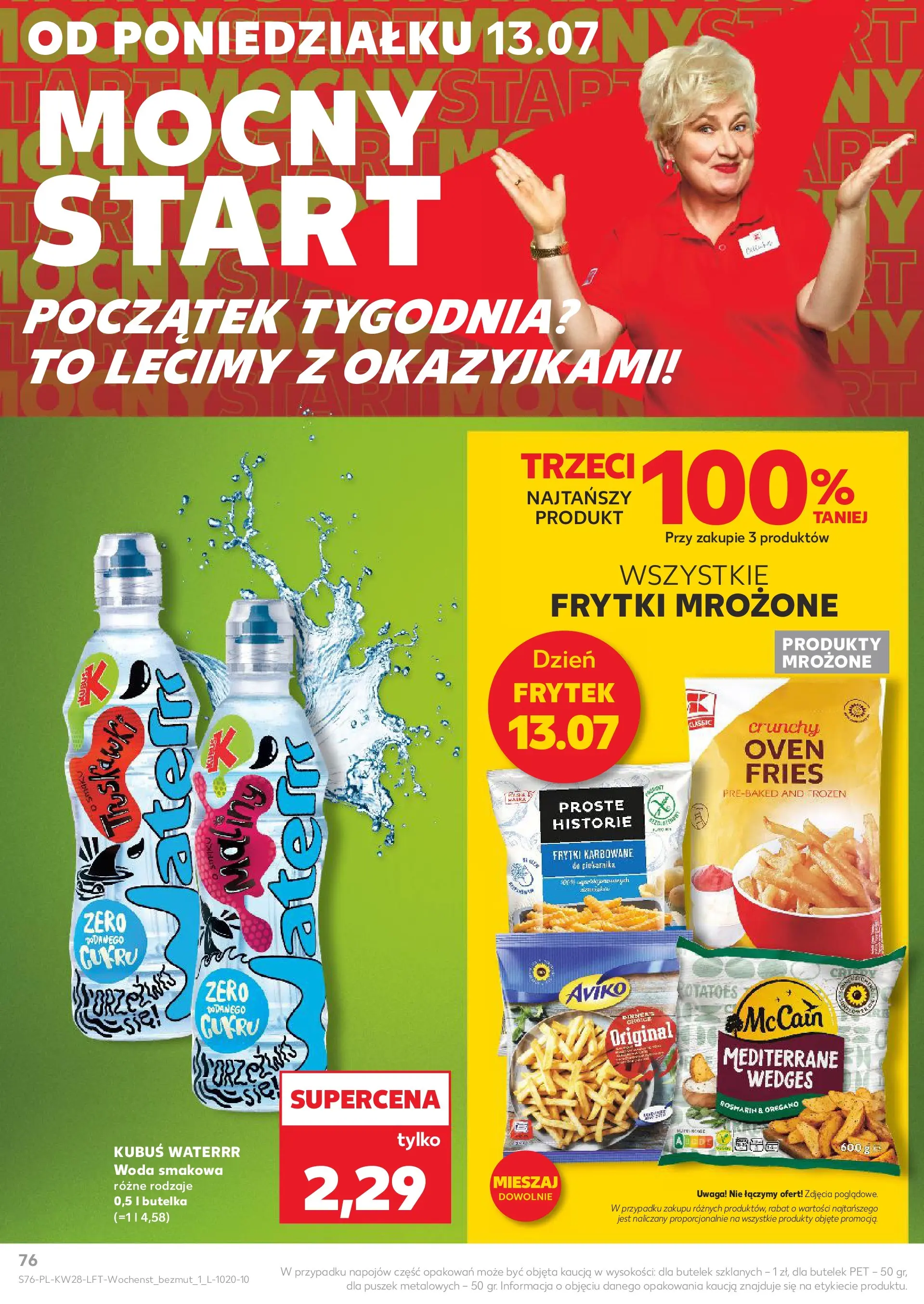 Kaufland gazetka (09.07.2026) - od jutra | Strona: 76 | Produkty: Oregano, Frytki karbowane, Frytki mrożone, Frytki Kaufland gazetka od 09.07.2026 - od jutra PDF | Strona: 76 | Produkty: Oregano, Frytki karbowane, Frytki mrożone, Frytki