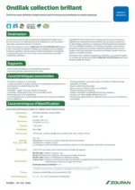 Zolpan Ondilak Collection Brillant fiche technique - au 30.09.2026