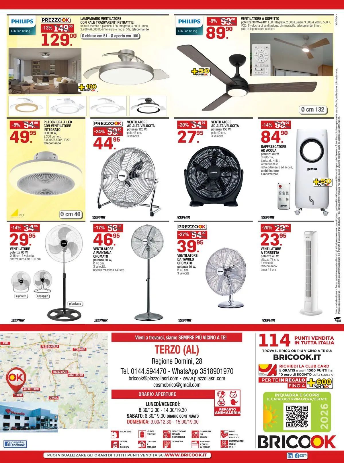 Nuovo Brico OK - Oggi resto a lettino dal 09/07/2026 > offerte anteprima 🛍️ | Pagina: 8 | Prodotti: Ventilatore, Acqua, Fan, Tavolo