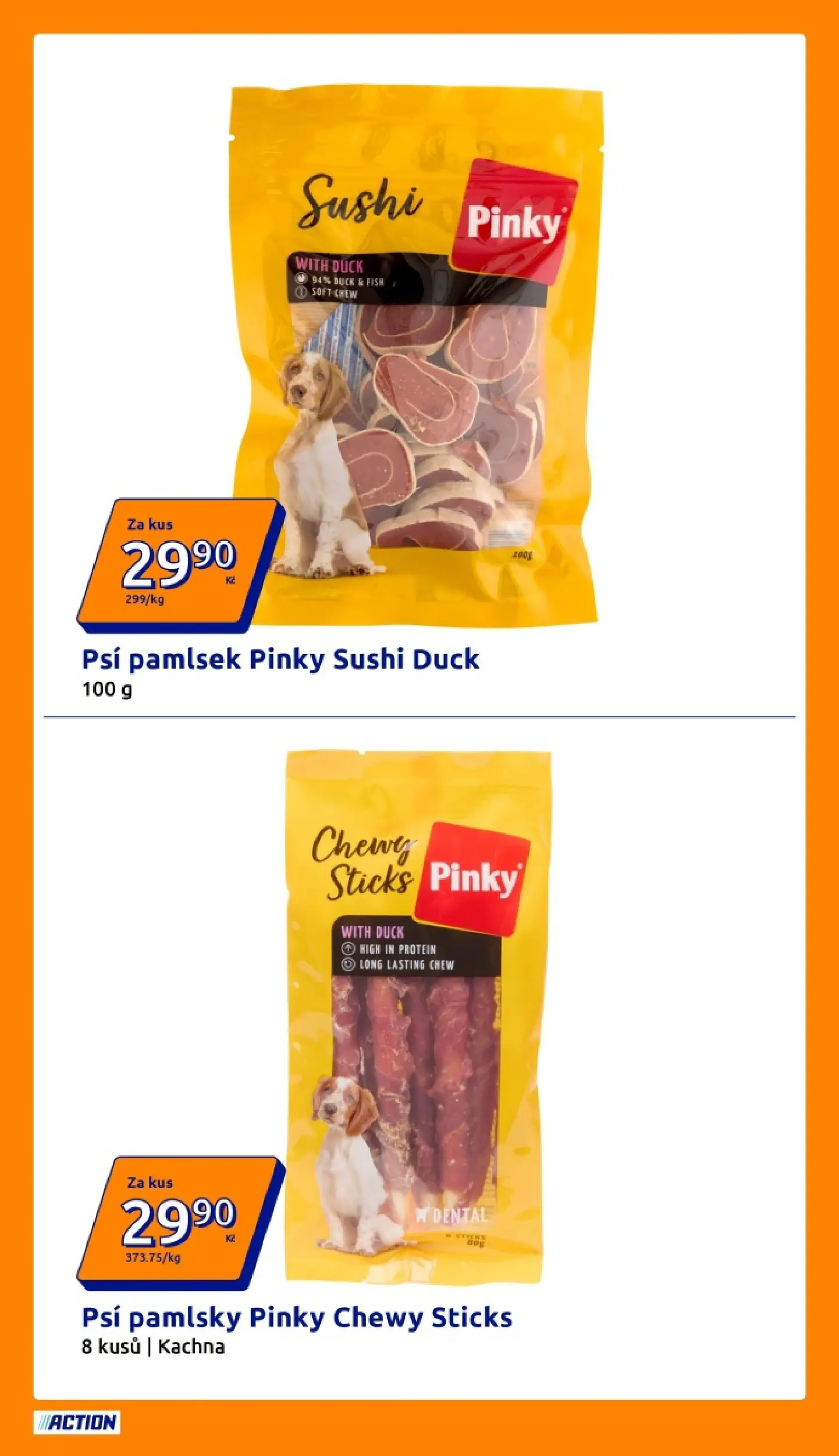 Action leták od 08.07.2026 - Akční leták online | Strana: 2 | Produkty: Sushi, Cd, Kachna, Protein