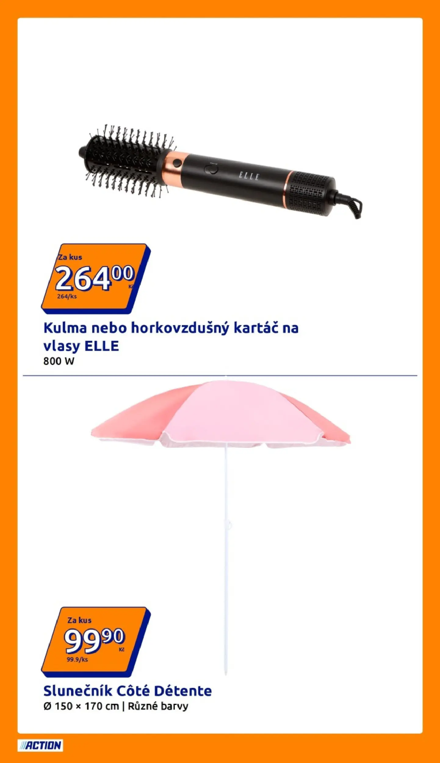 Action leták od 08.07.2026 - Akční leták online | Strana: 4 | Produkty: Kartáč na vlasy, Kulma, Barvy, Slunečník