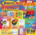 Maurys Nuova apertura - al 19.07.2026