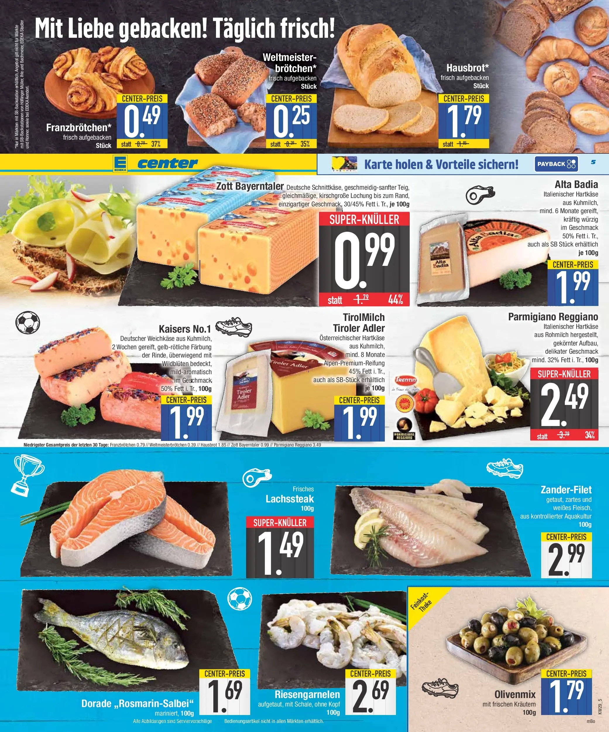 Edeka prospekt Abensberg (ab 12.07.2026) » Angebote Online | Seite: 5 | Produkte: Dorade, Theke