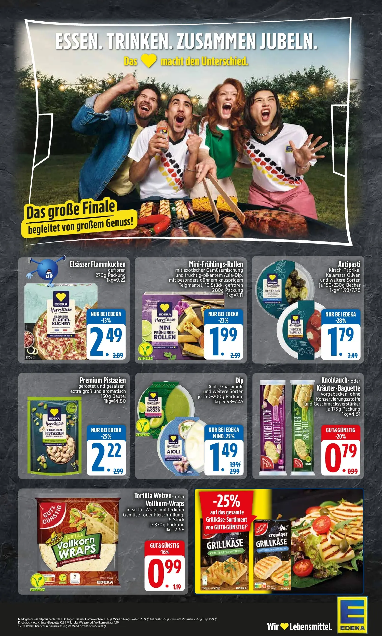 Edeka prospekt Monheim (ab 12.07.2026) » Angebote Online | Seite: 2 | Produkte: Baguette, Pistazien, Paprika, Kuchen
