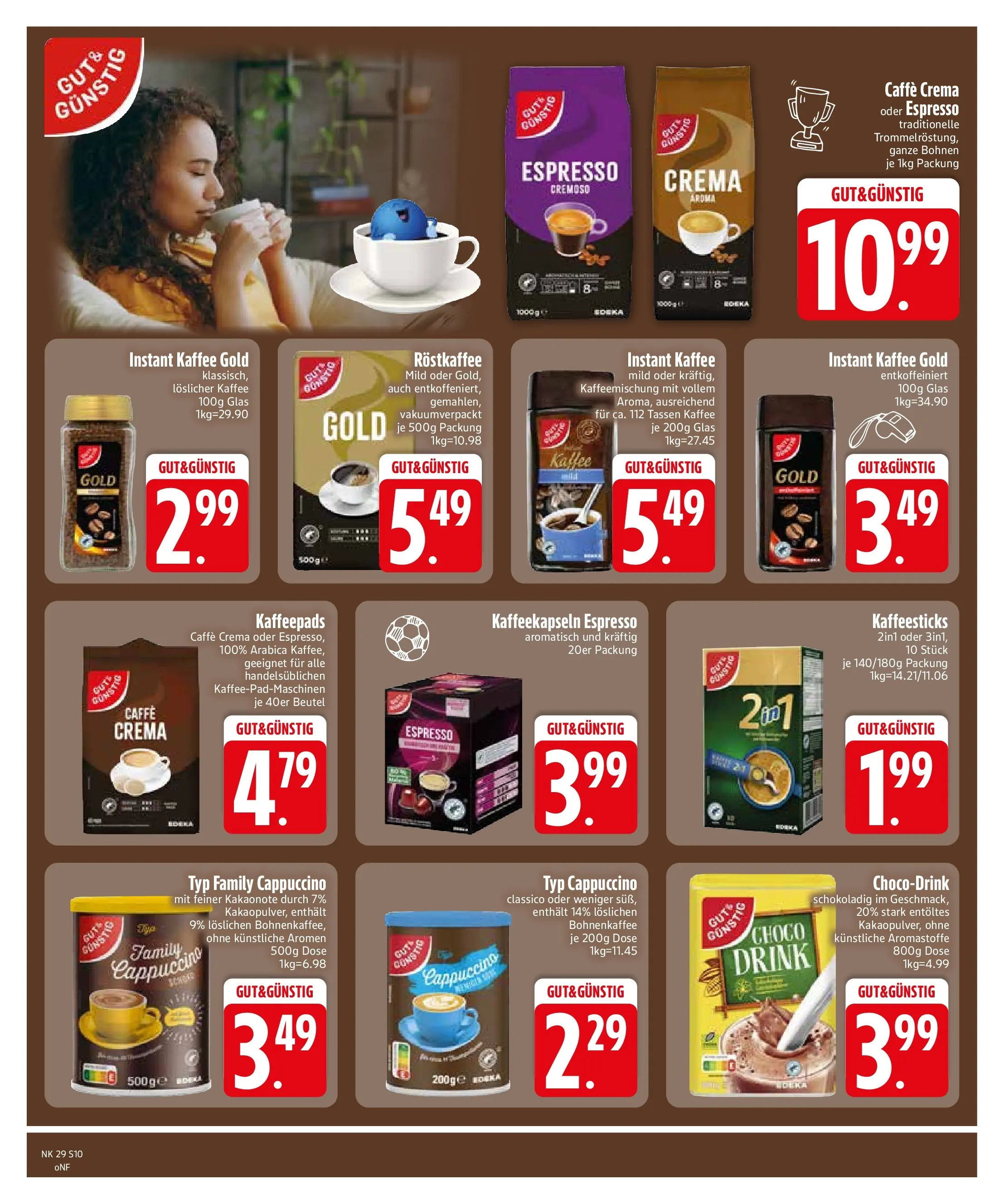 Edeka prospekt Monheim (ab 12.07.2026) » Angebote Online | Seite: 12 | Produkte: Kaffeepads, Kaffee