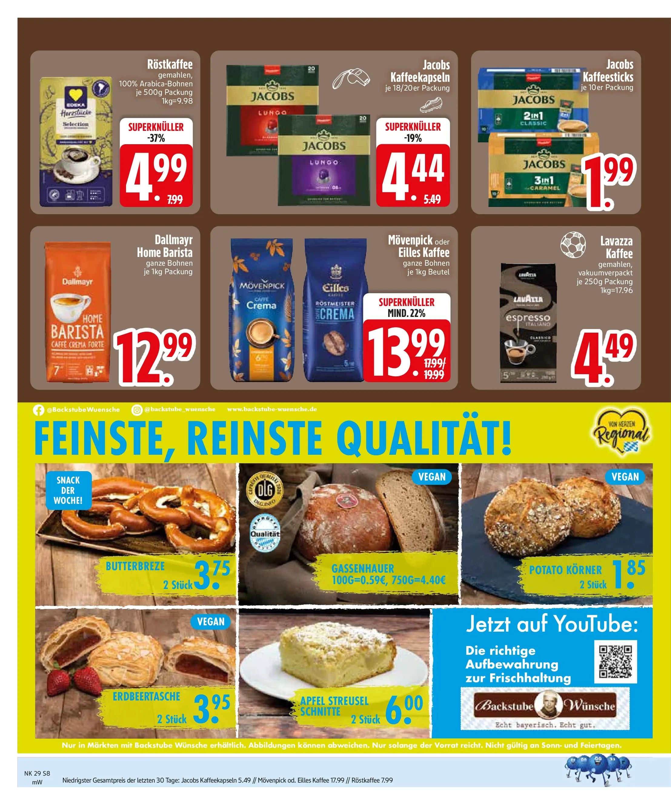 Edeka prospekt Monheim (ab 12.07.2026) » Angebote Online | Seite: 10 | Produkte: Lavazza, Eilles kaffee, Äpfel, Dallmayr
