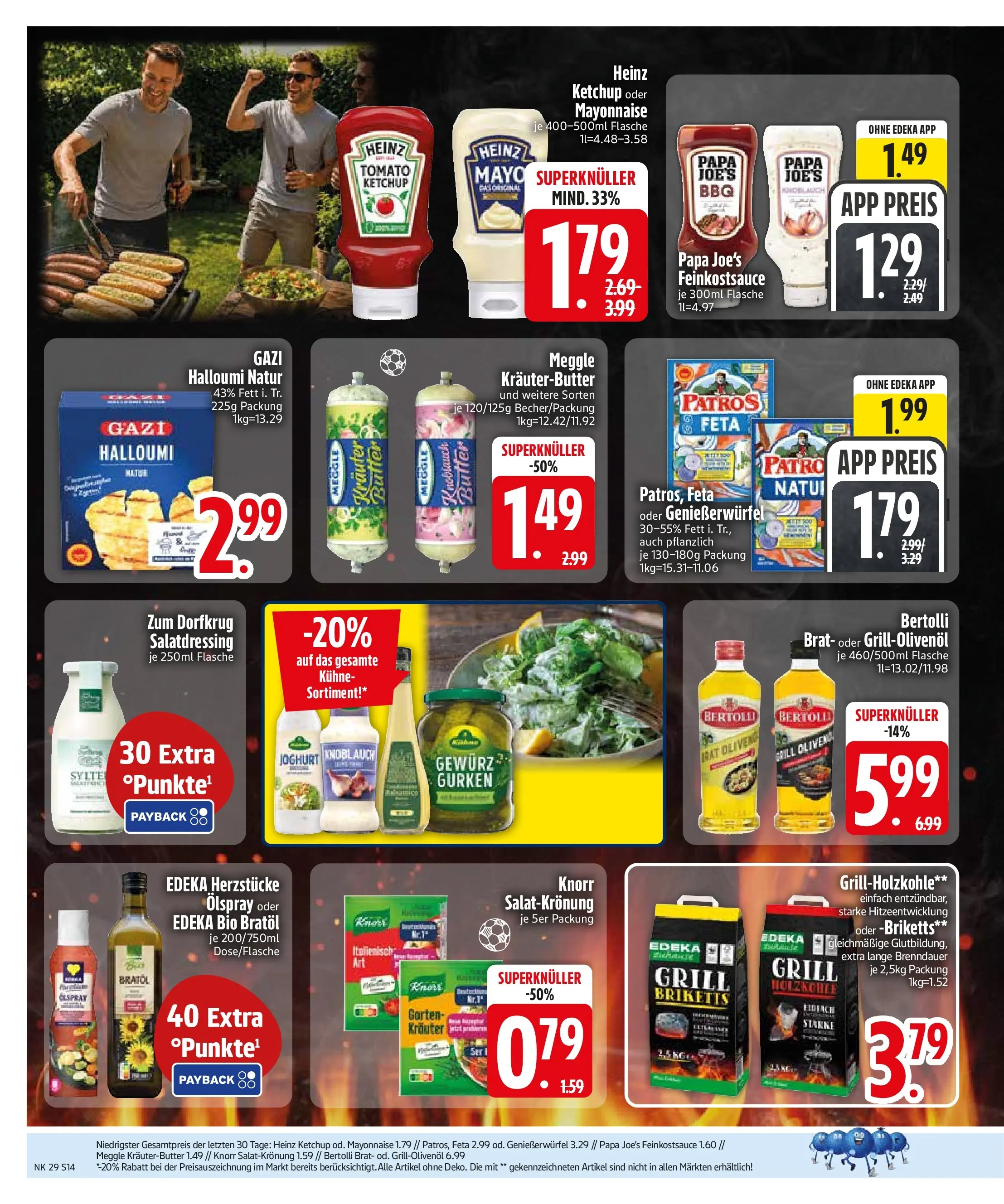 Edeka prospekt Monheim (ab 12.07.2026) » Angebote Online | Seite: 16 | Produkte: Patros, Mayonnaise, Knoblauch, Ketchup