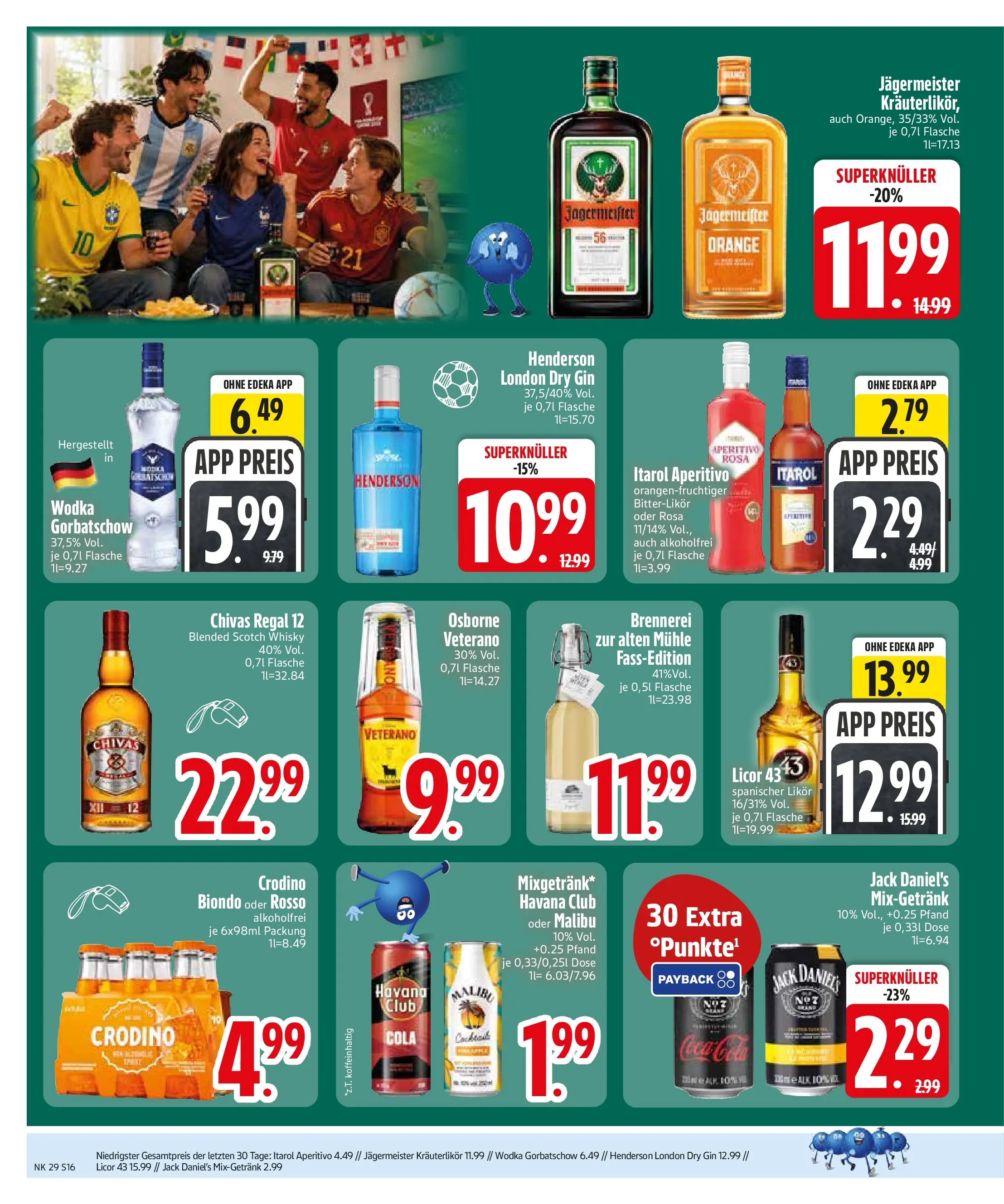 Edeka prospekt Monheim (ab 12.07.2026) » Angebote Online | Seite: 18 | Produkte: Havana club, Regal, Jägermeister, Wodka gorbatschow