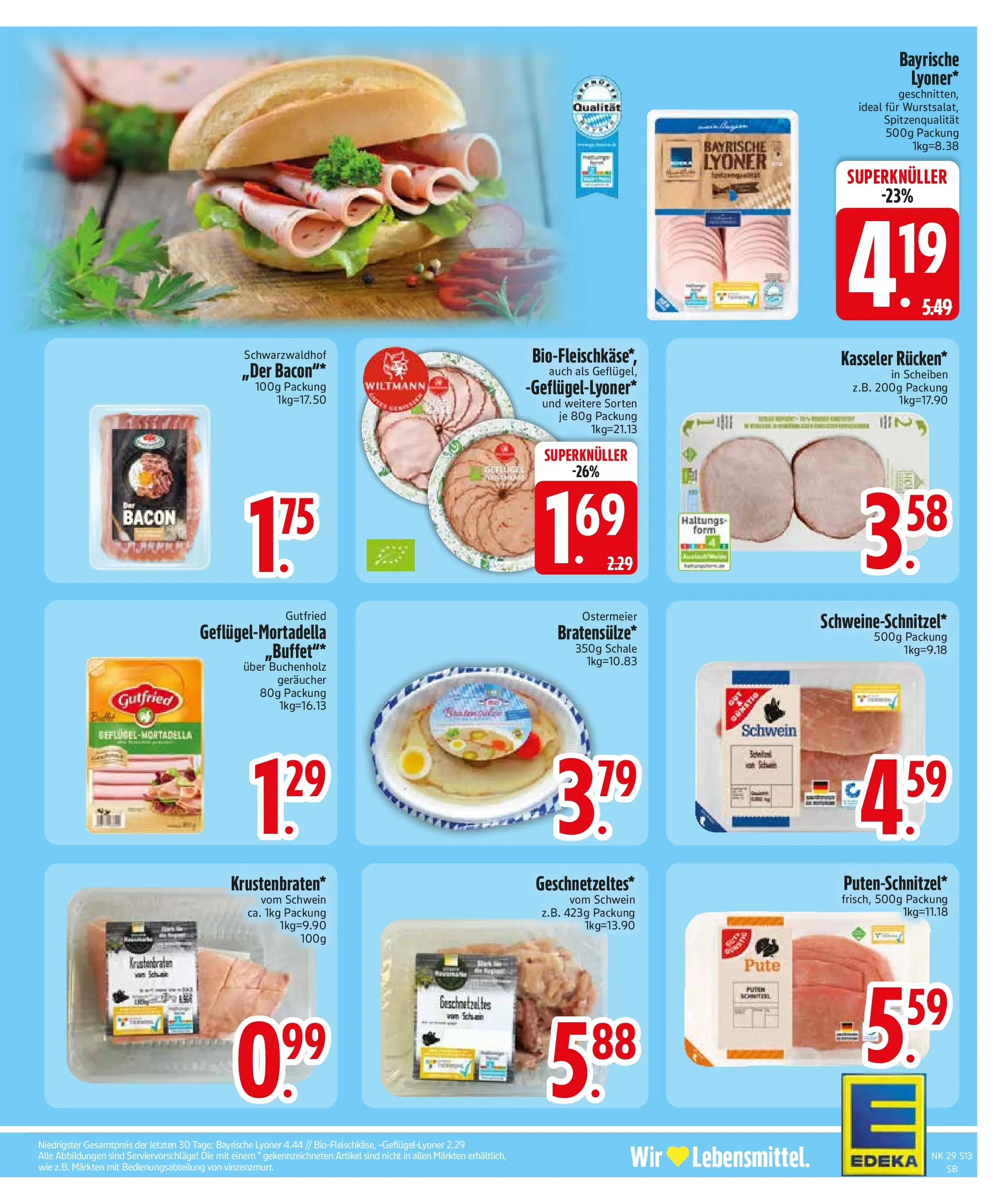 Edeka prospekt Sauerlach (ab 13.07.2026) » Angebote Online | Seite: 15 | Produkte: Pute