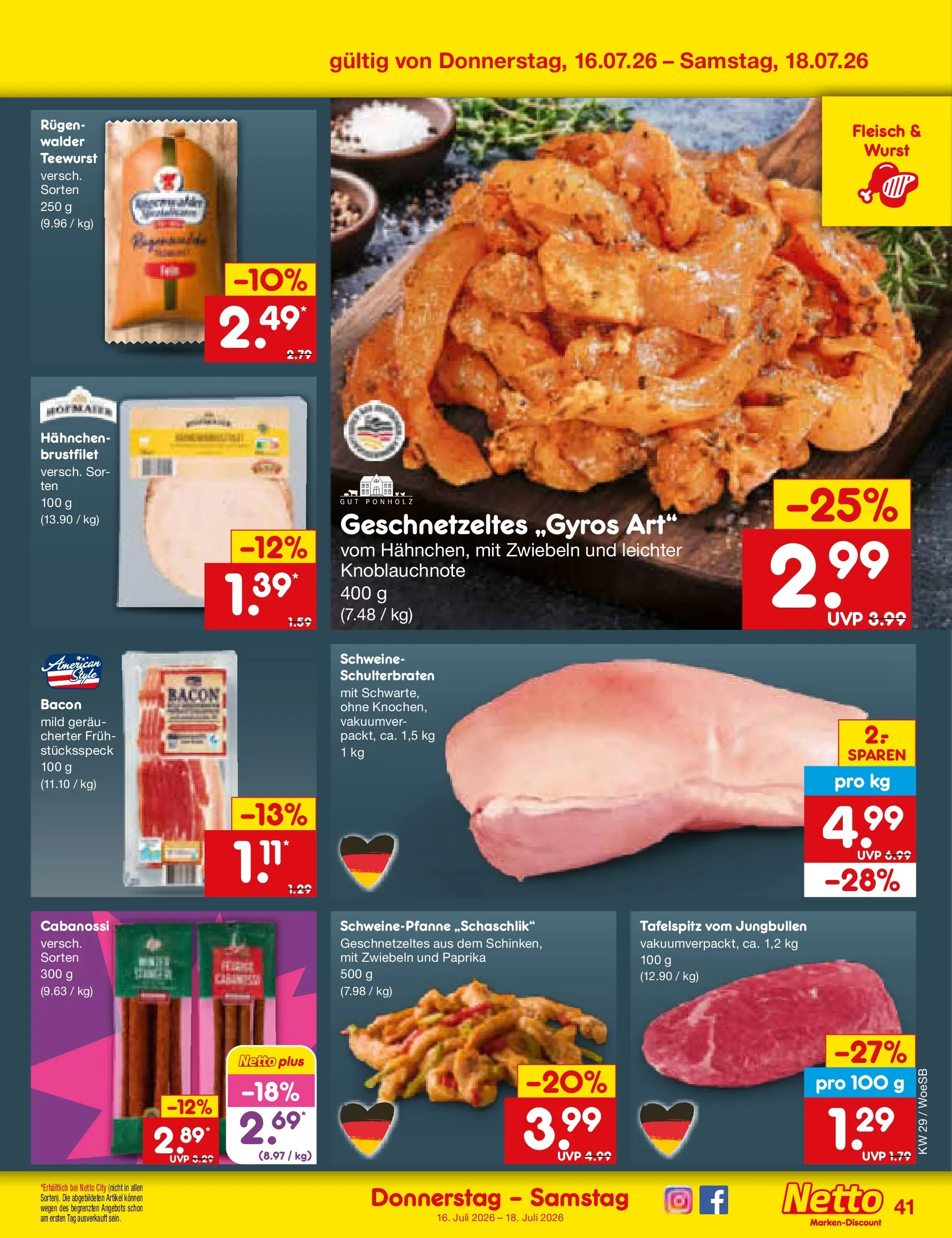 Netto Marken-Discount Prospekt Leonberg (ab 13.07.2026) ยป Angebote | Seite: 59 | Produkte: Zwiebeln, Paprika, Wurst, Fleisch Netto Marken-Discount Prospekt Leonberg (ab 13.07.2026) ยป Angebote | Seite: 59 | Produkte: Zwiebeln, Paprika, Wurst, Fleisch