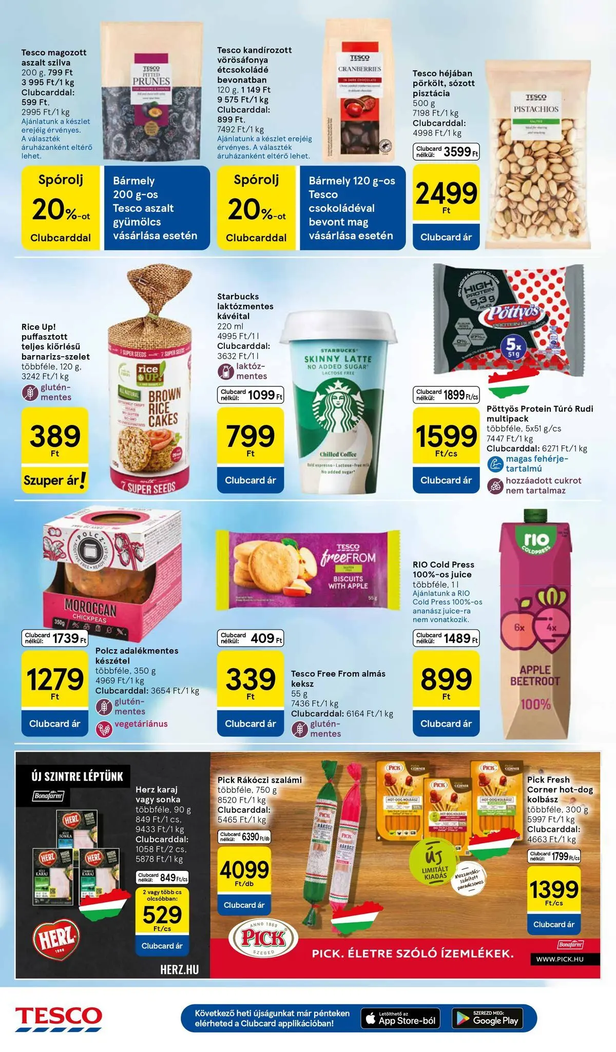 Tesco akciós újság - 2026.07.09.-tól - online | Oldal: 18 | Termékek: Kolbász, Protein, Fehérje, Karaj